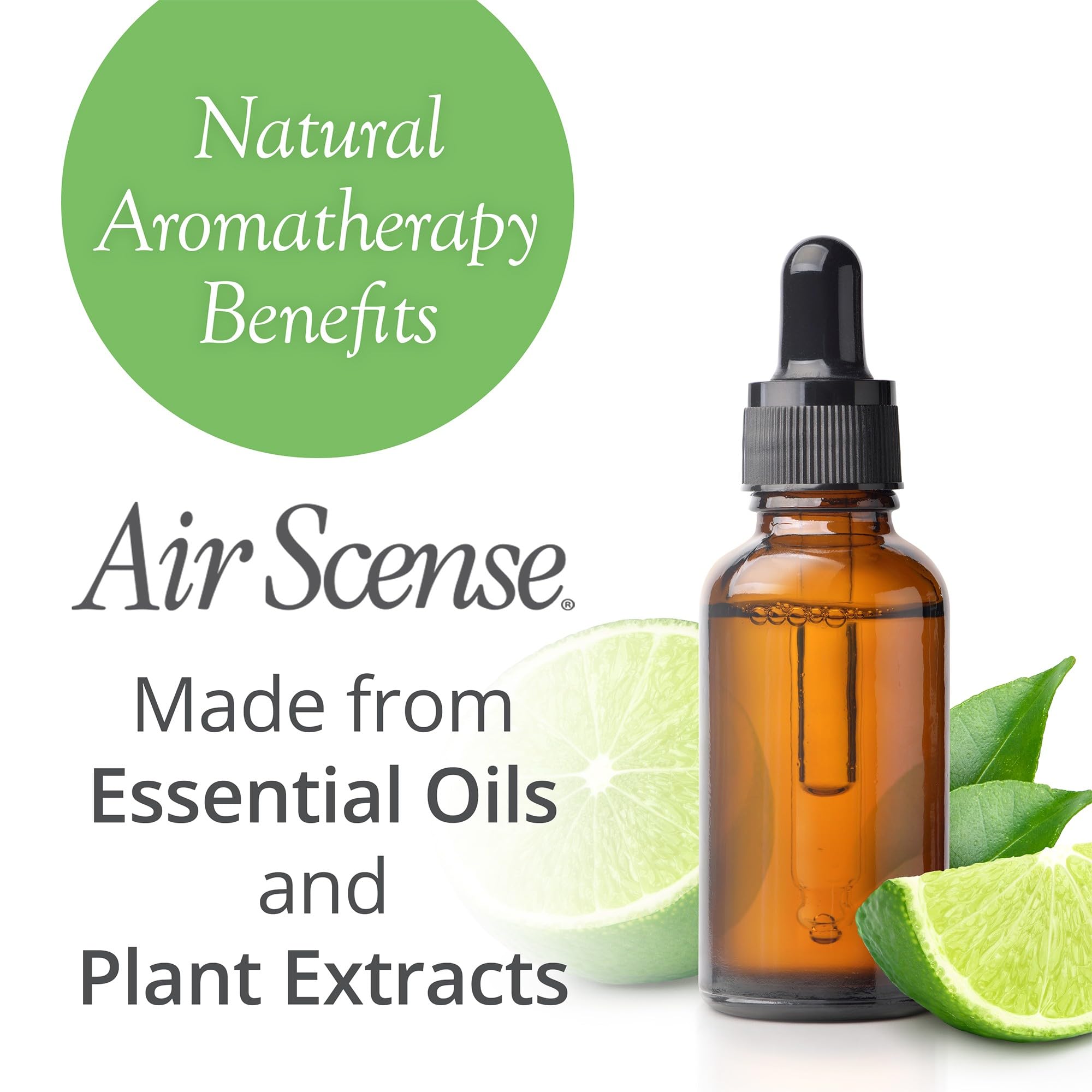 Air Scense Lime Natural Air Freshener, Room Spray, 7 fl oz