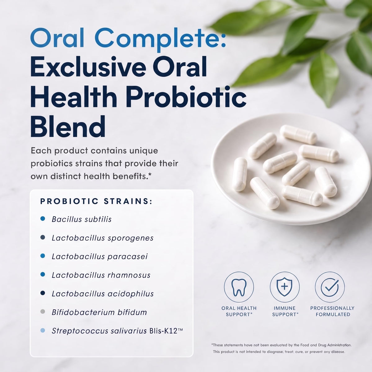 Oral Complete 11 in 1 Dental Probiotics Bad Breath Treatment - Instant Brands Official Imagery - 8