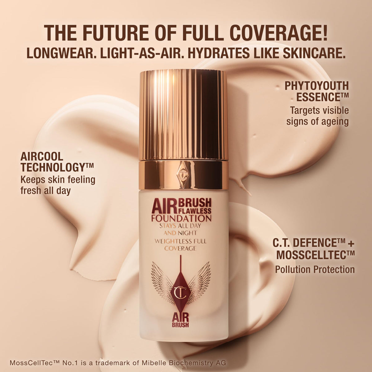 Charlotte Tilbury Airbrush Flawless Matte Foundation - Premium Selection Official Imagery - 5