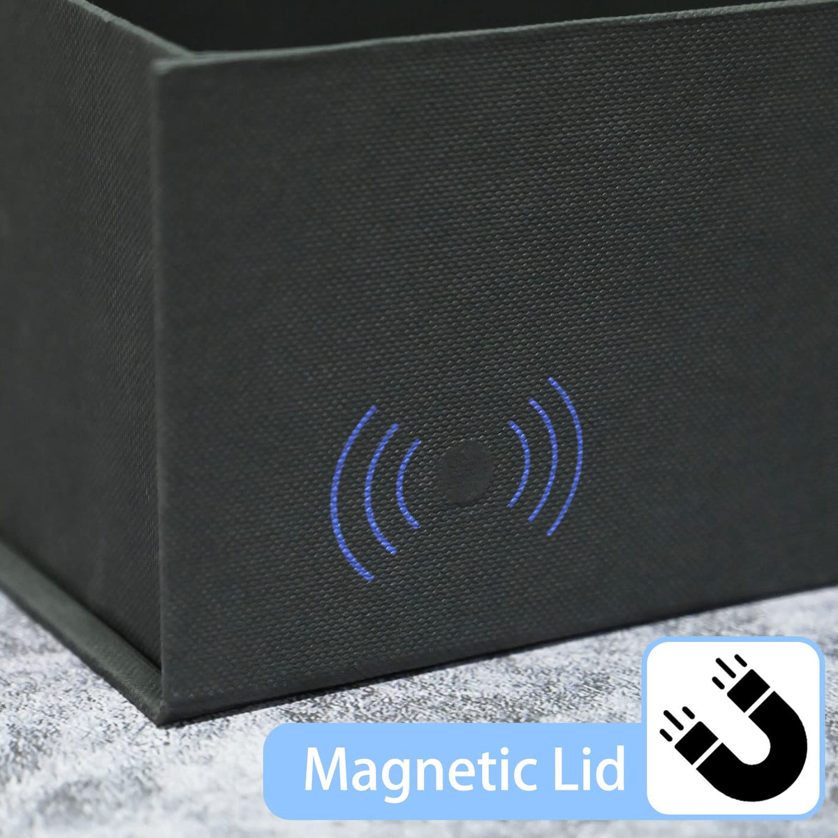 5 Pack 13 5x10x4 Black Magnetic Gift Boxes Bulk with Ribbon - LIFELUM Official Imagery - 3