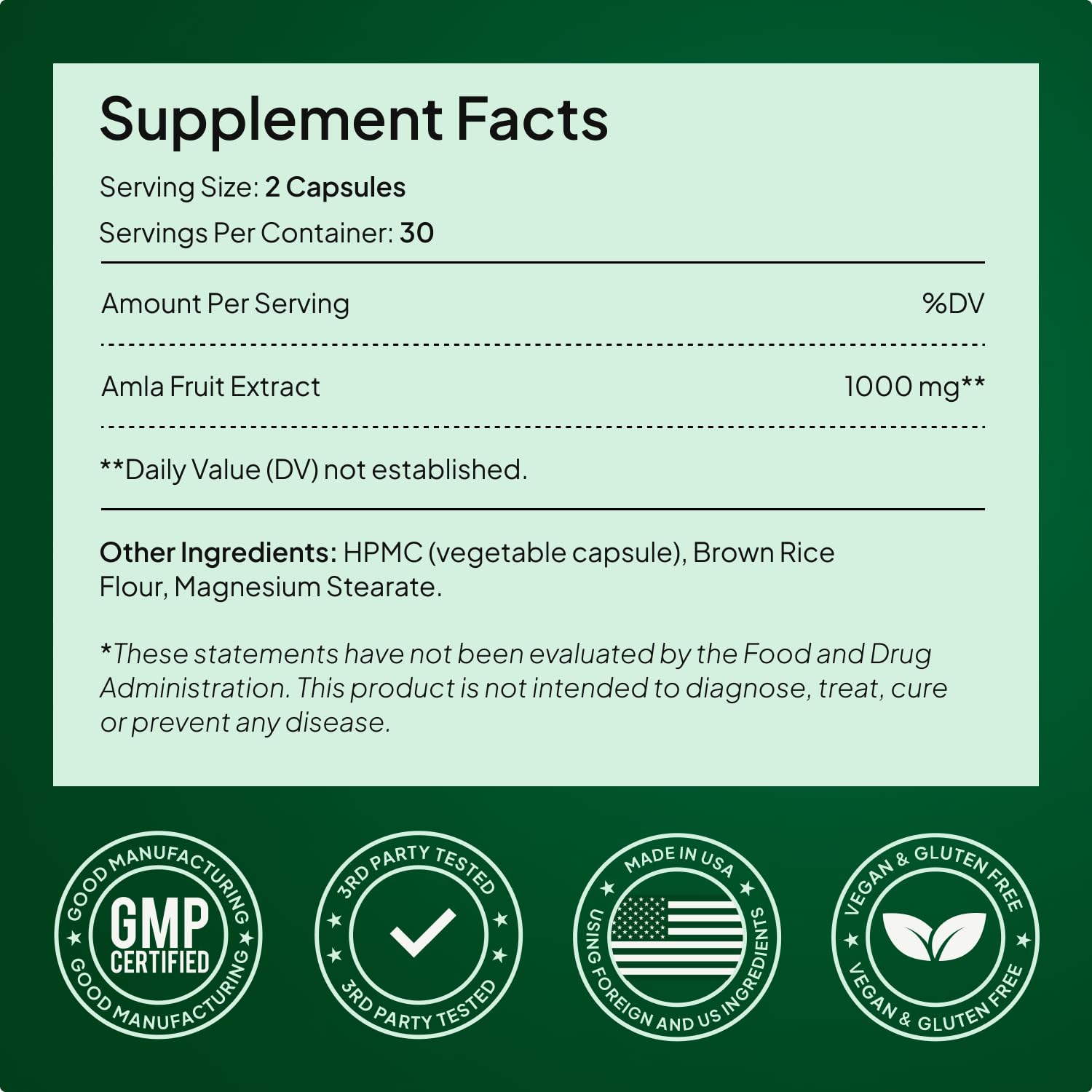 Alevia Organic Amla Capsules 1000mg – Indian Gooseberry Amla Fruit Supplement – Organic Amla Powder Organic for Antioxidant, Energy & Digestive Support – Ayurvedic Wellness Formula – 60 Capsules
