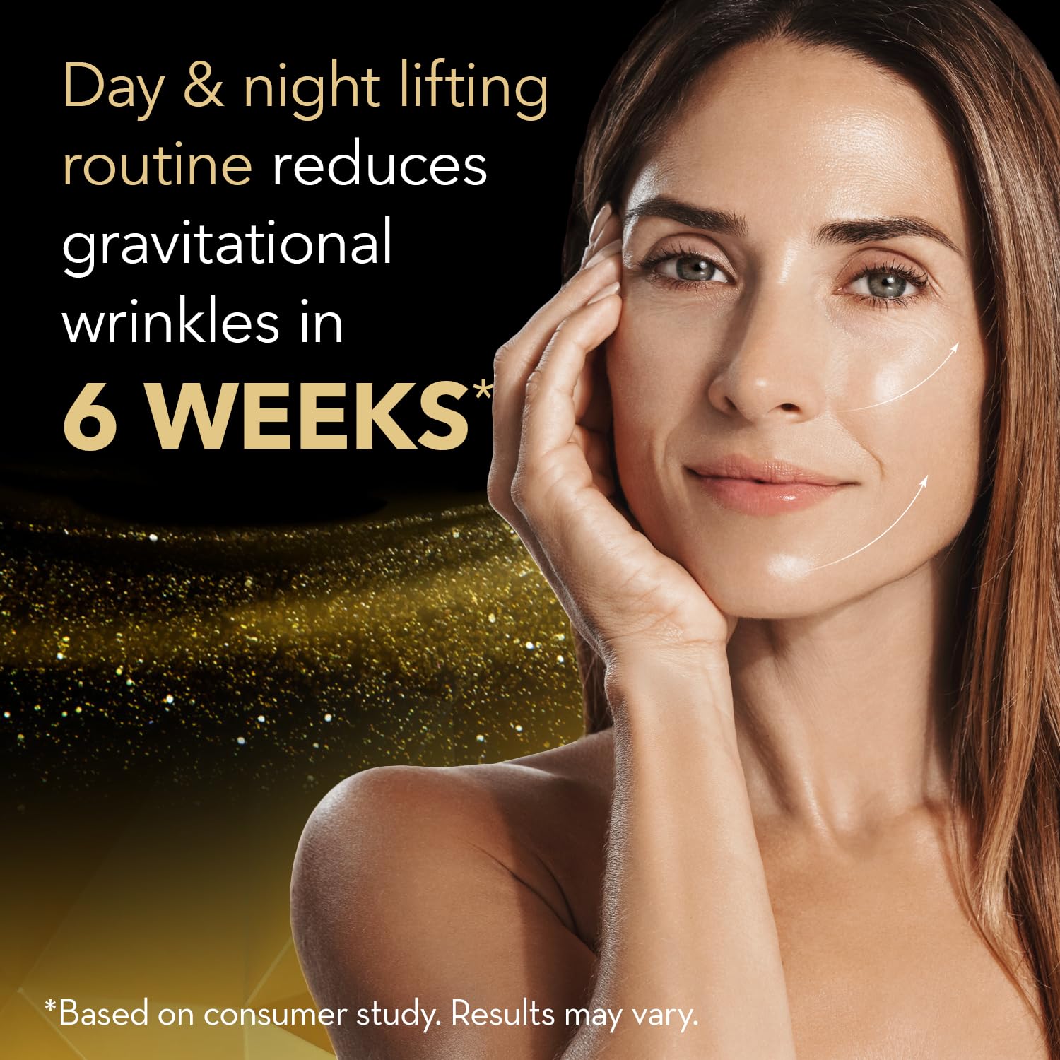 Cicatricure Gold Lift Anti Aging Gift Set, Day, Night & Eye Cream, 3-Pack