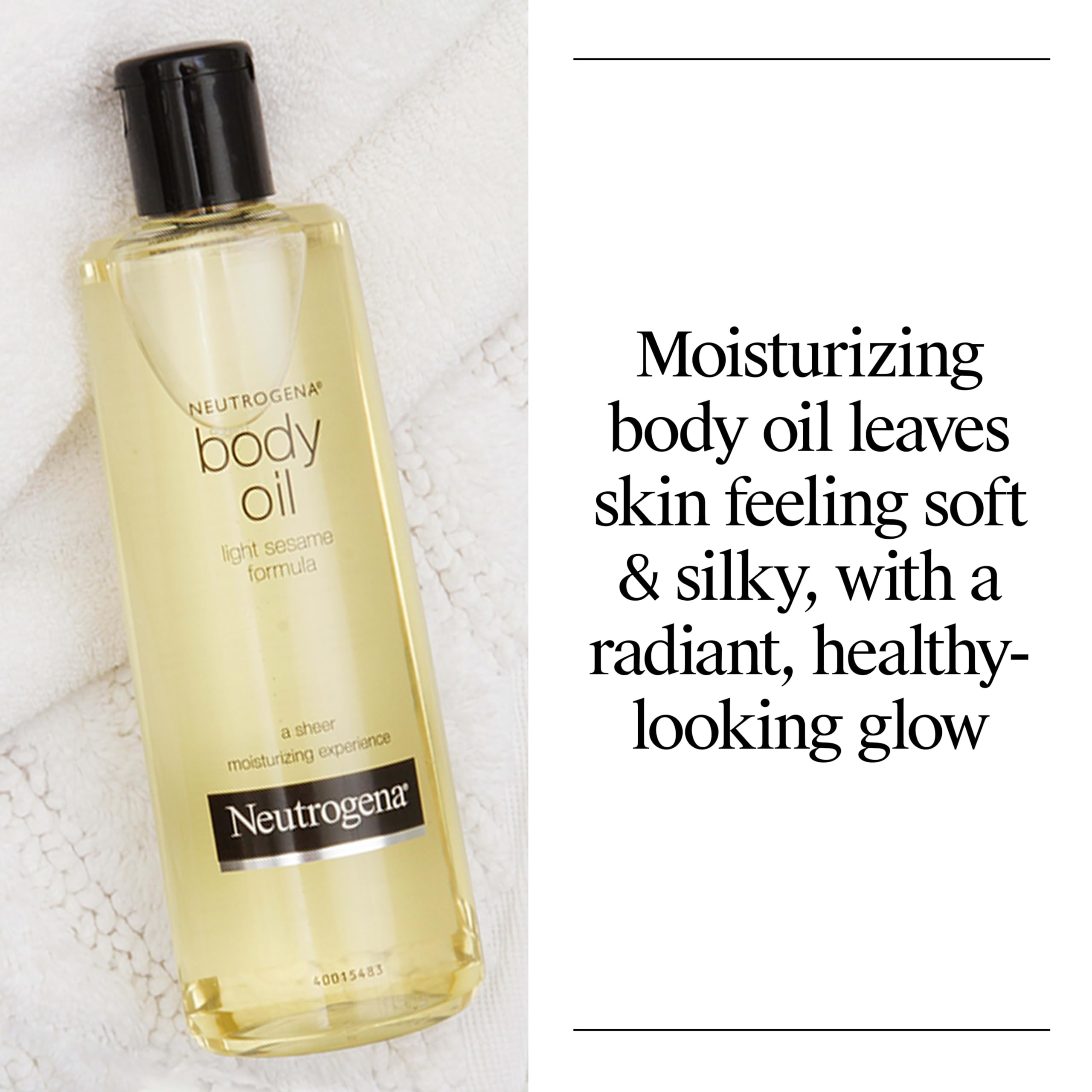 Neutrogena Body Oil Light Sesame Formula, 16 fl. oz