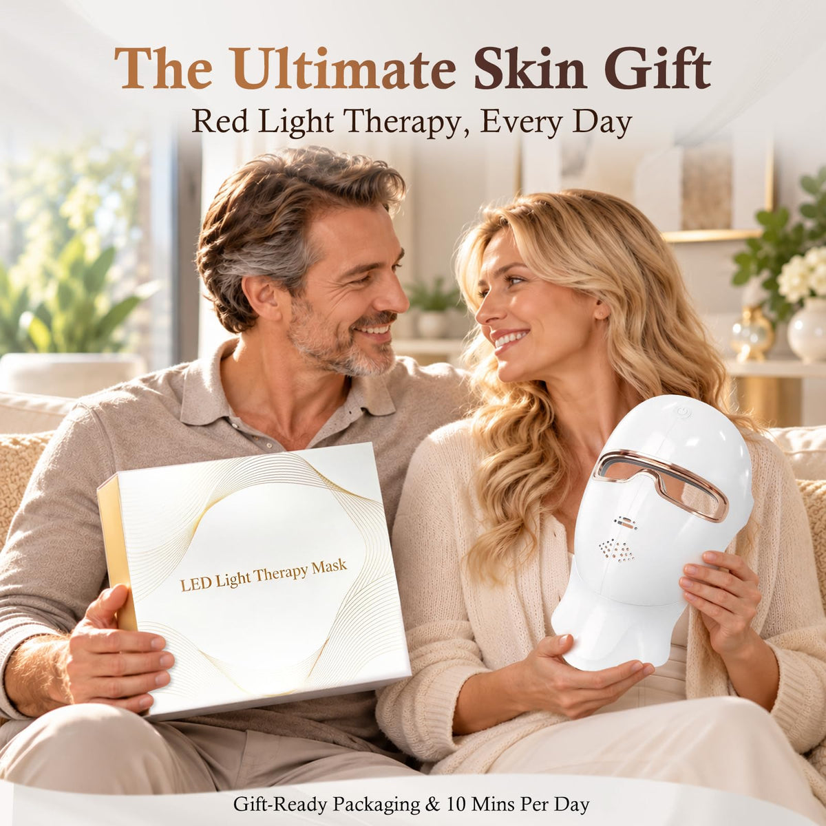 Red Light Therapy Mask for Face 850nm NIR Treats Acne - Aimilove Official Imagery - 3