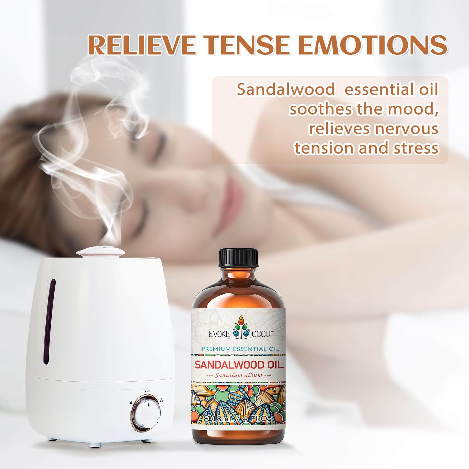 EVOKE OCCU Sandalwood Essential Oil | Skin, Diffuser & DIY