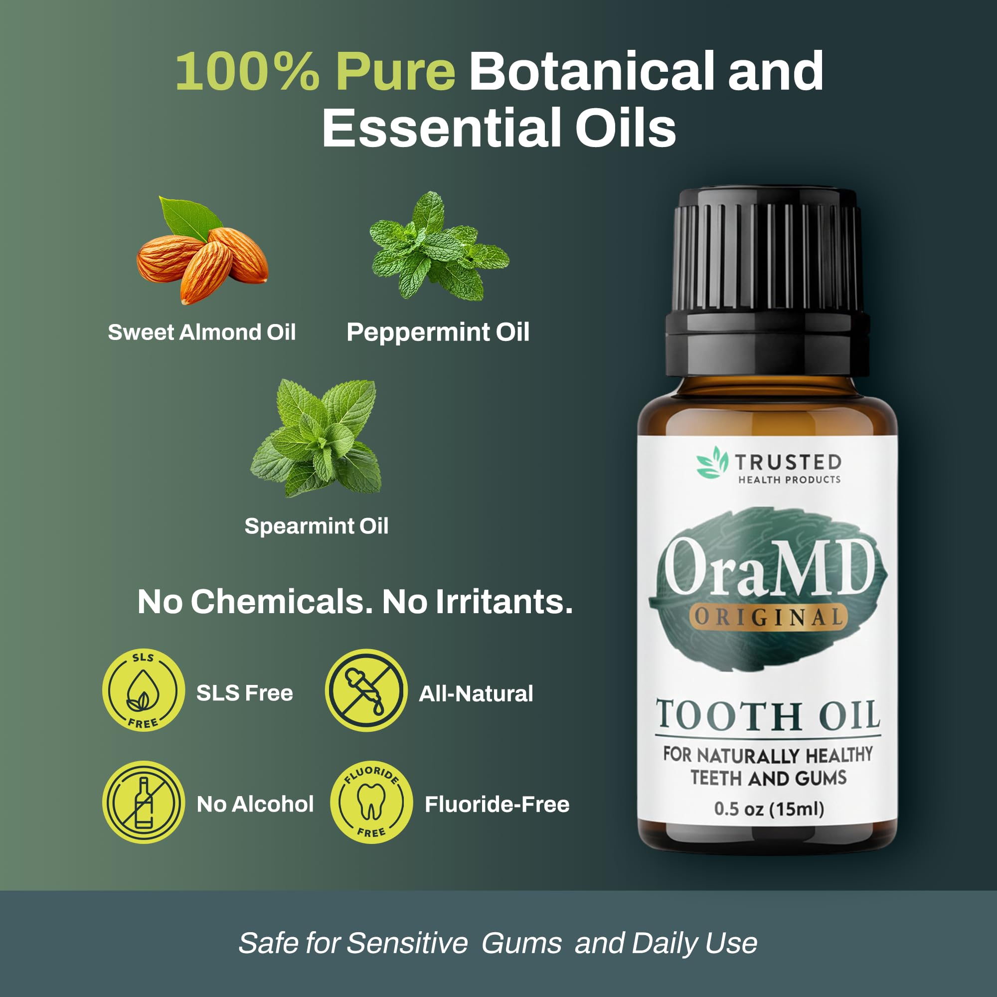 OraMD 4-in-1 Original Tooth Oil | Gum Disease Treatment