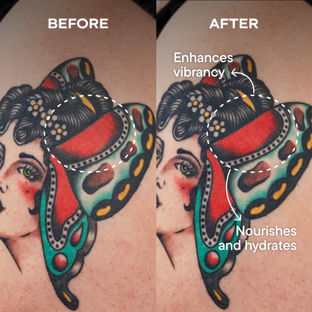 Harry's Harry’s Tattoo Frost: Tattoo Aftercare Gel for Hydration and Vibrancy – close-up detail