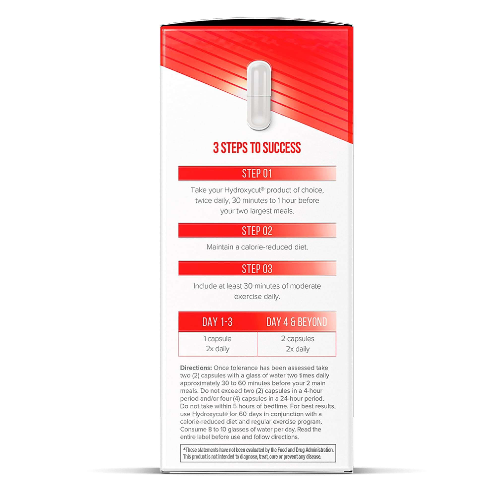 Hydroxycut Original, Metabolism Supplement, 72 Rapid-Release Capsules
