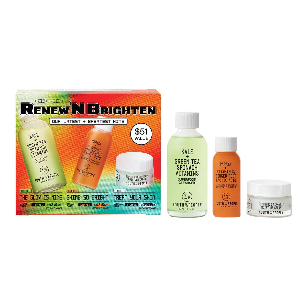 Youth To The People Renew N Brighten Giftset - Premium Selection Official Imagery - 2