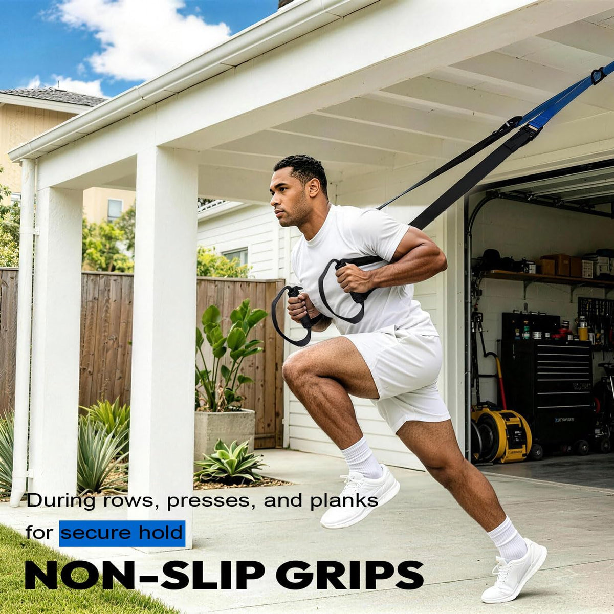 FITKIT Suspension Fitness Trainer System with Built-in Door Anchor – product photo (Suspension Trainers)