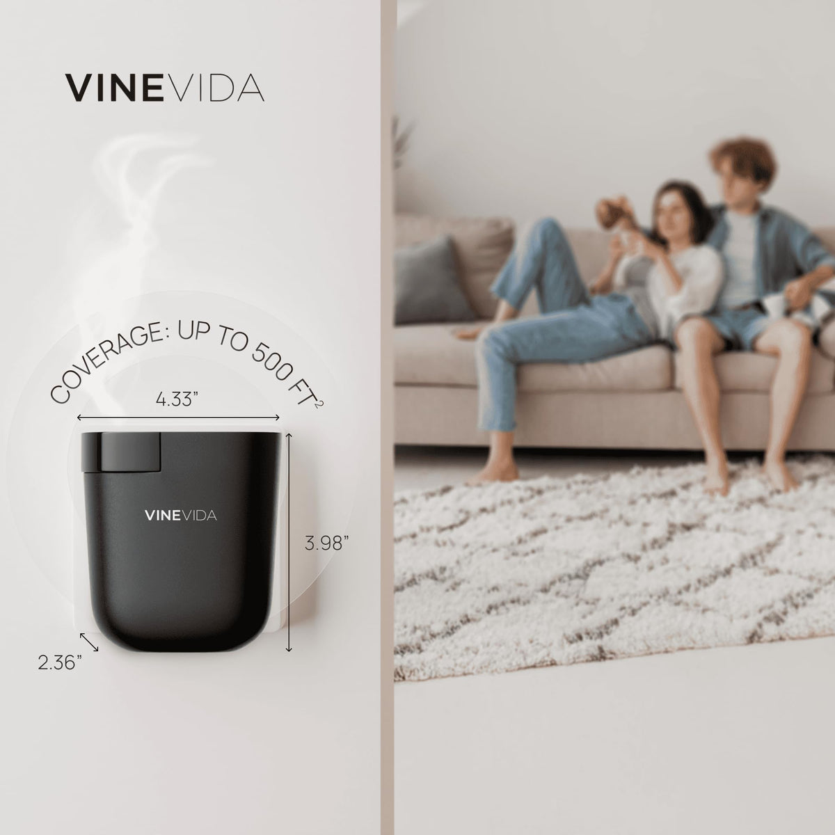 VINEVIDA Prime Plug in Diffuser for Home Office - VINEVIDA Official Imagery - 6