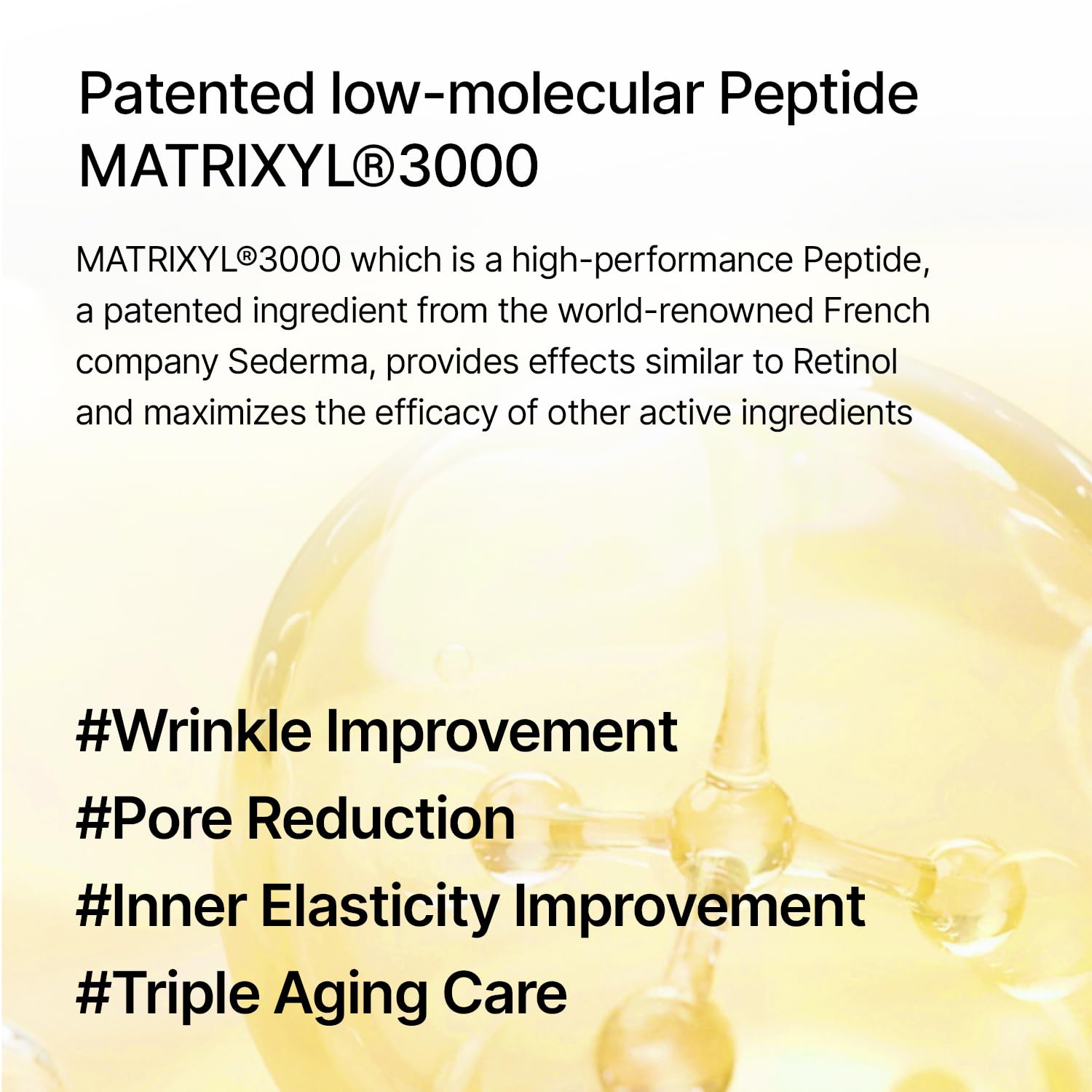 celimax The Vita A Retinal Shot skin serum with 0.1% Retinal and 3% Matryxyl for anti-aging, pore tightening, and wrinkle reduction.