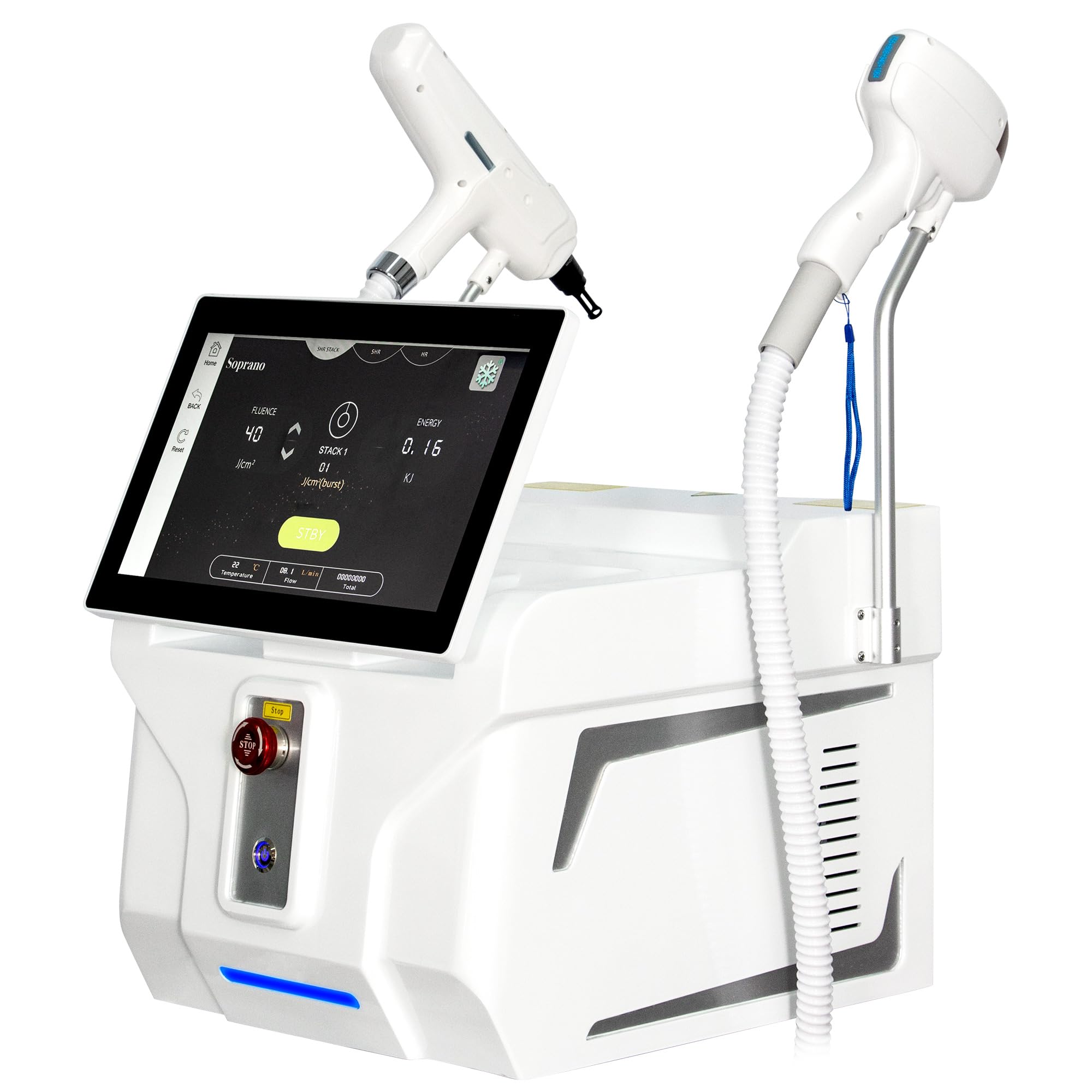 10 Bars 2 in 1 Multi 808nm Hair removal Machine with FAC Technology