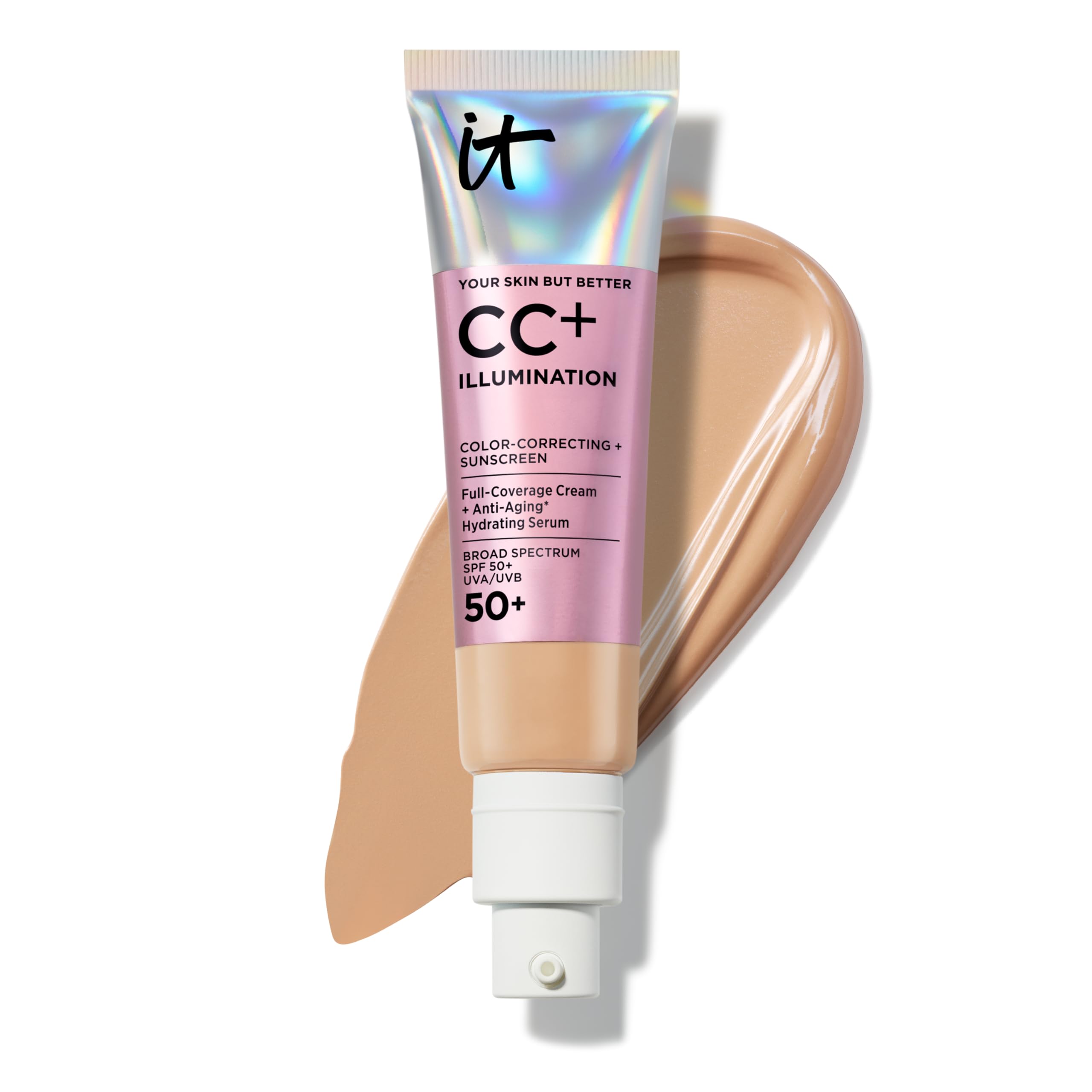 IT Cosmetics CC+ Cream Illumination Radiant Foundation with SPF - Product Imagery