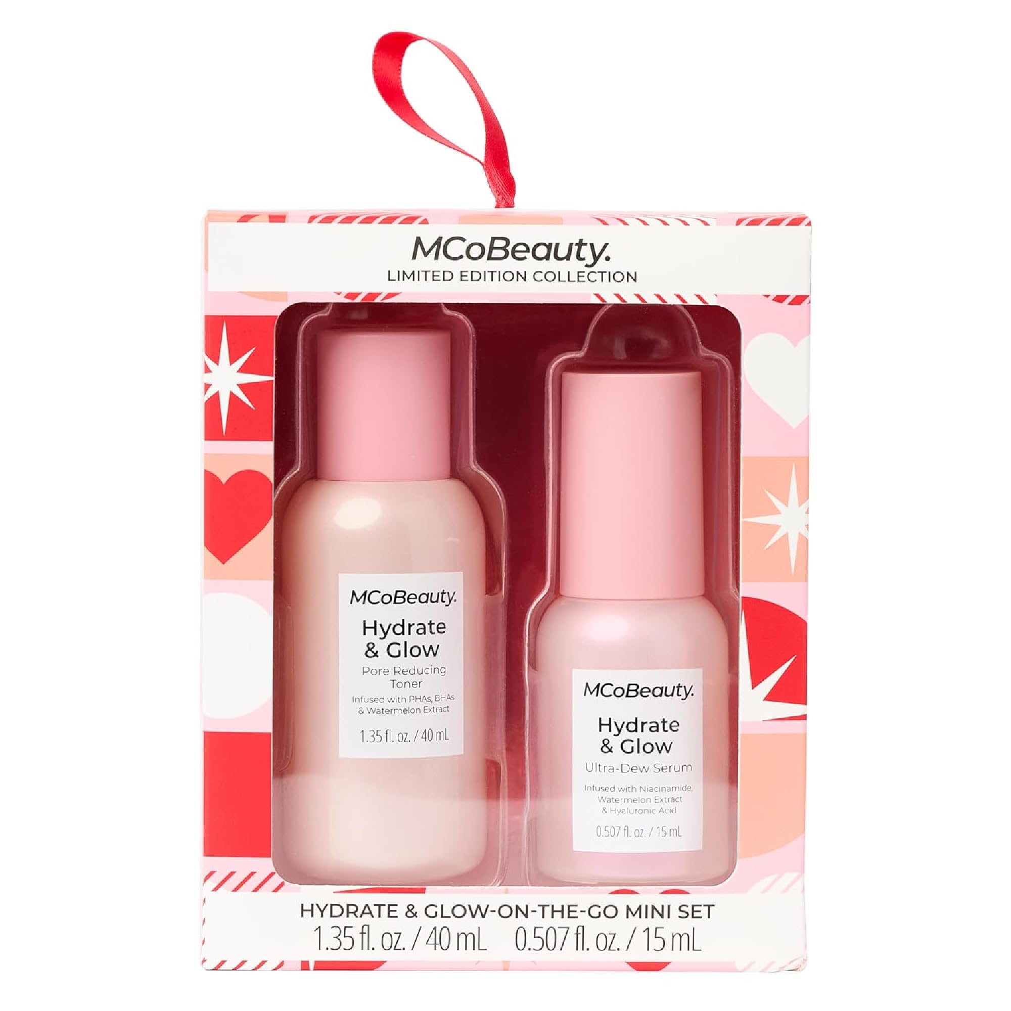 MCoBeauty Hydrate & Glow-On-The-Go Mini Gift Set - Pore Reducing - Product Imagery
