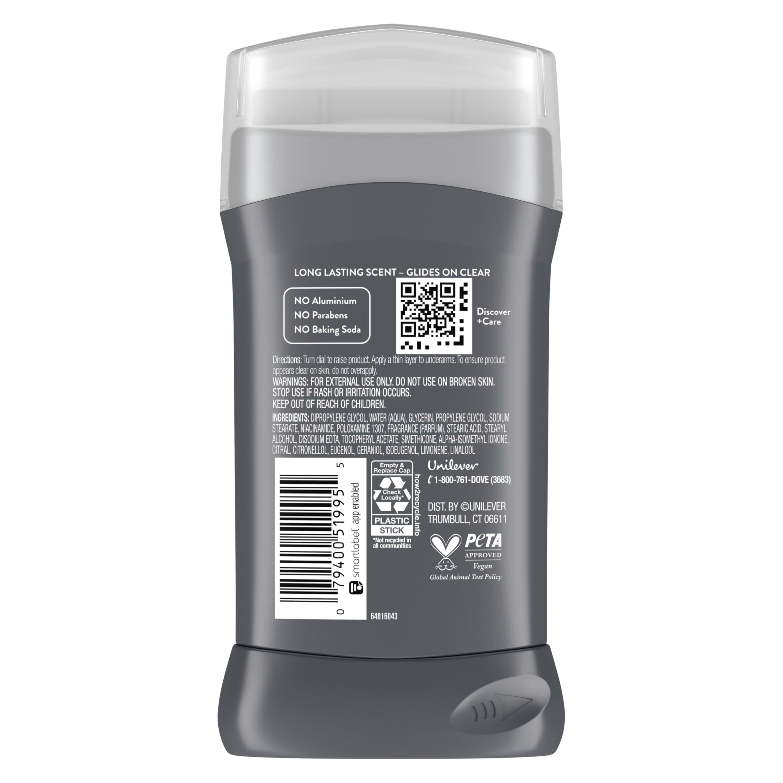 DOVE MEN + CARE Deodorant for Men 3 Pack Summer Citrus Deodorant 3 oz