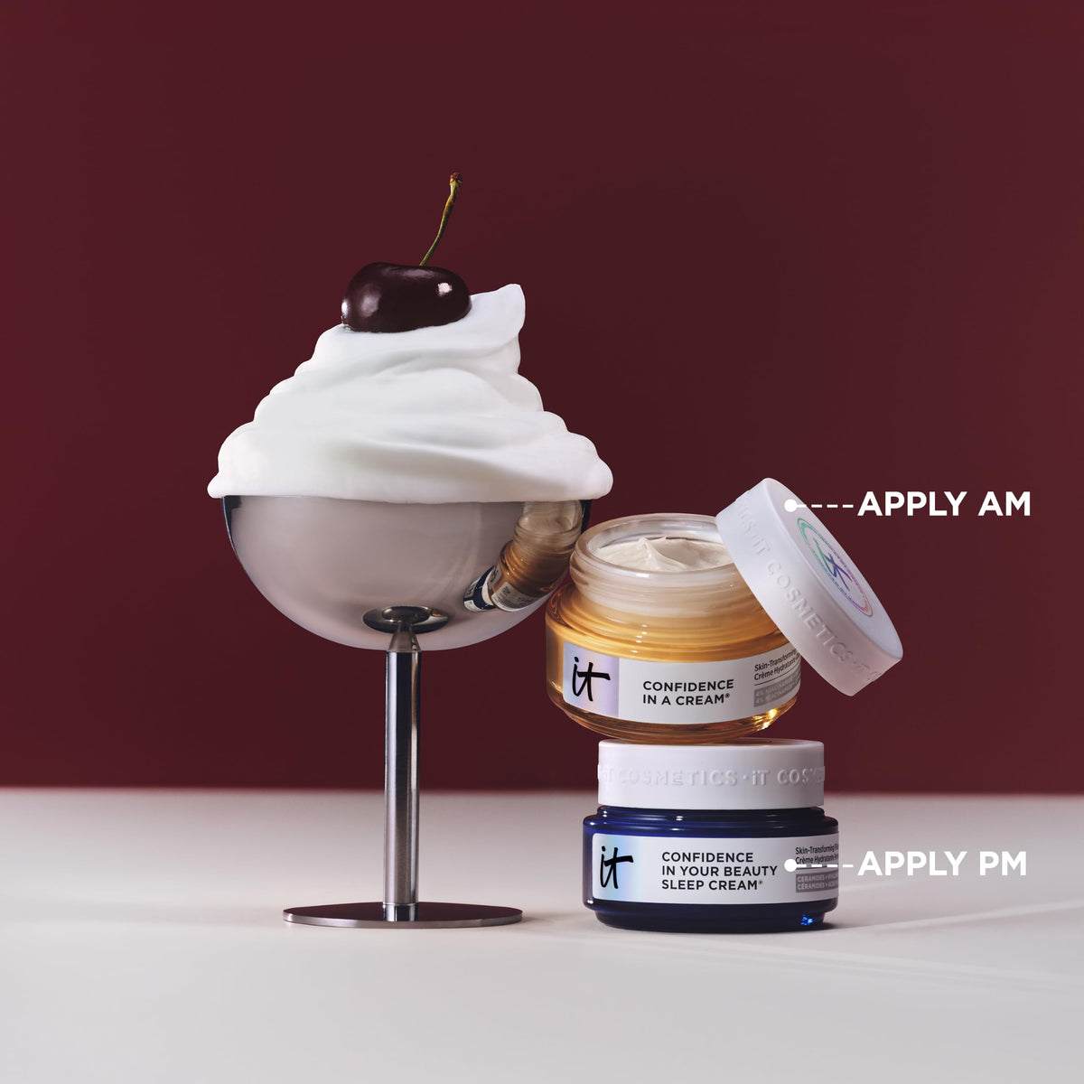 IT Cosmetics Confidence in a Cream Anti aging Hydrating - Premium Selection Official Imagery - 6