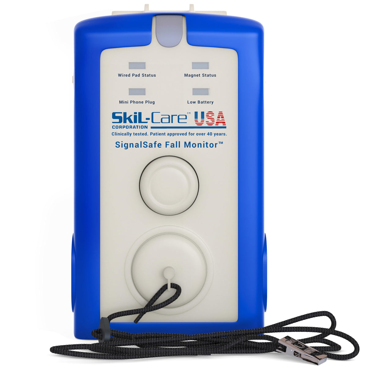 Skil-Care SignalSafe Fall Monitor, Sensor Pad & Pull Cord, Nurse Call Ready – product photo (Patient Alarms)