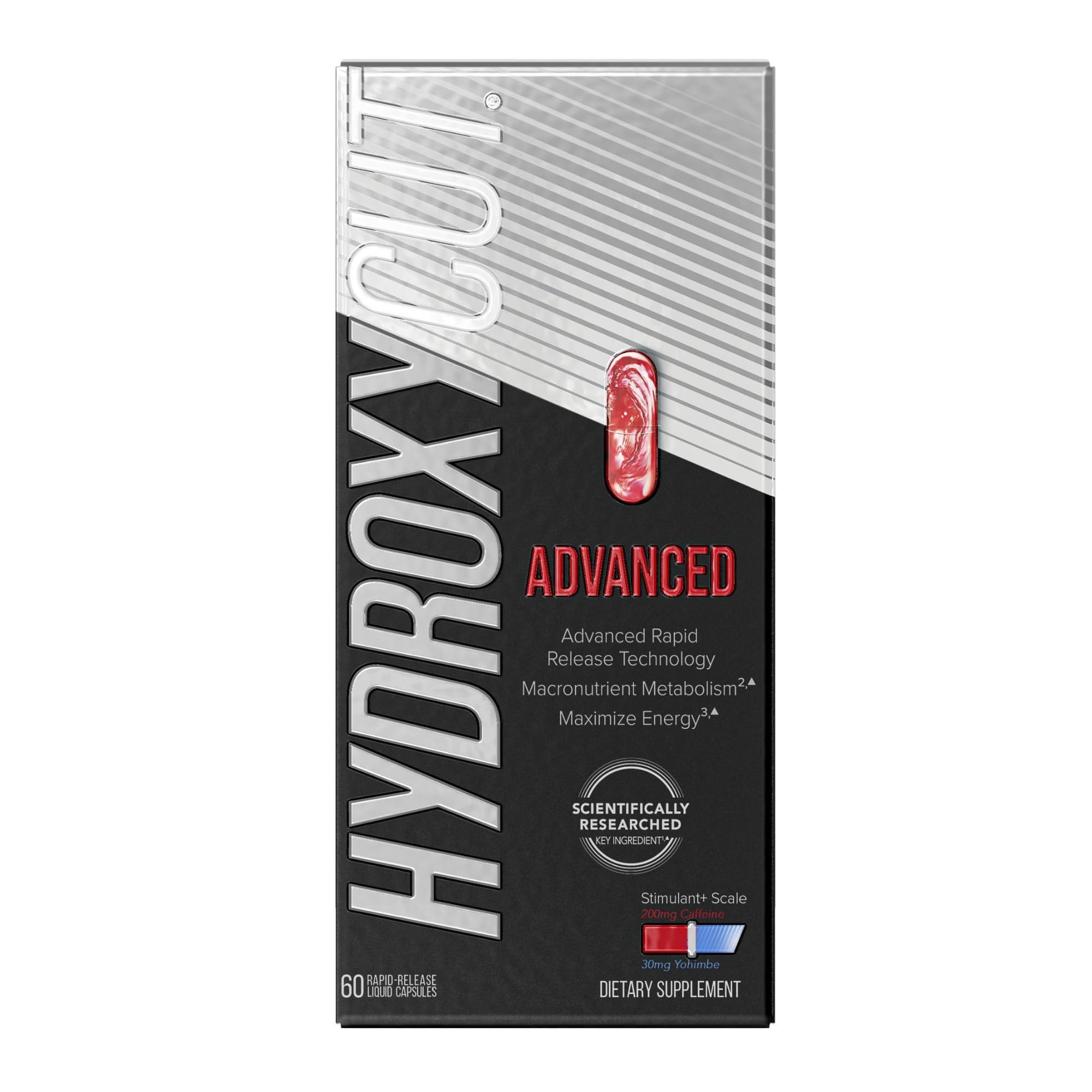 Hydroxycut Advanced, Thermogenic Supplement, 60 Capsules