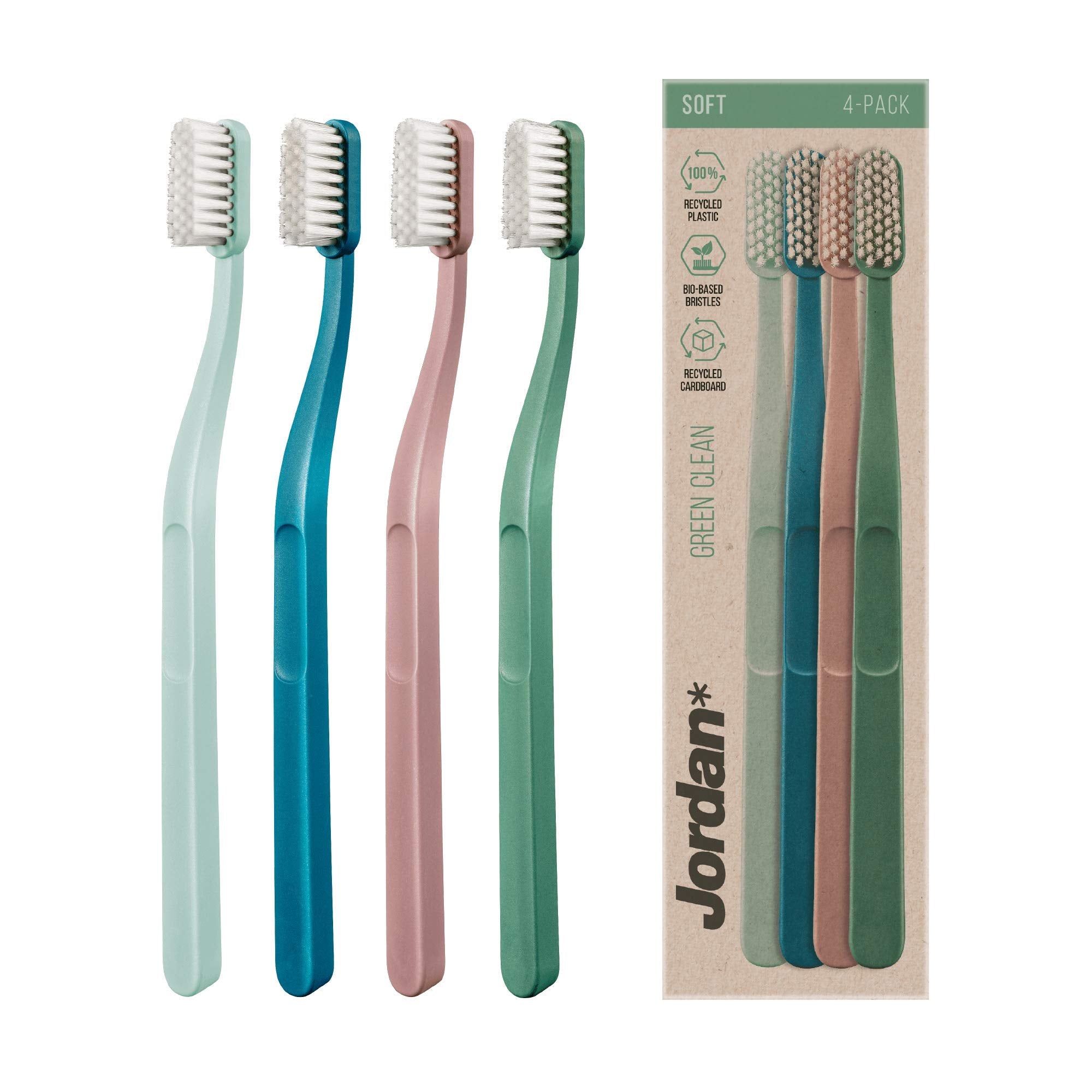 Jordan* ® | Green Clean Manual Toothbrush | Sustainable, - Product Imagery