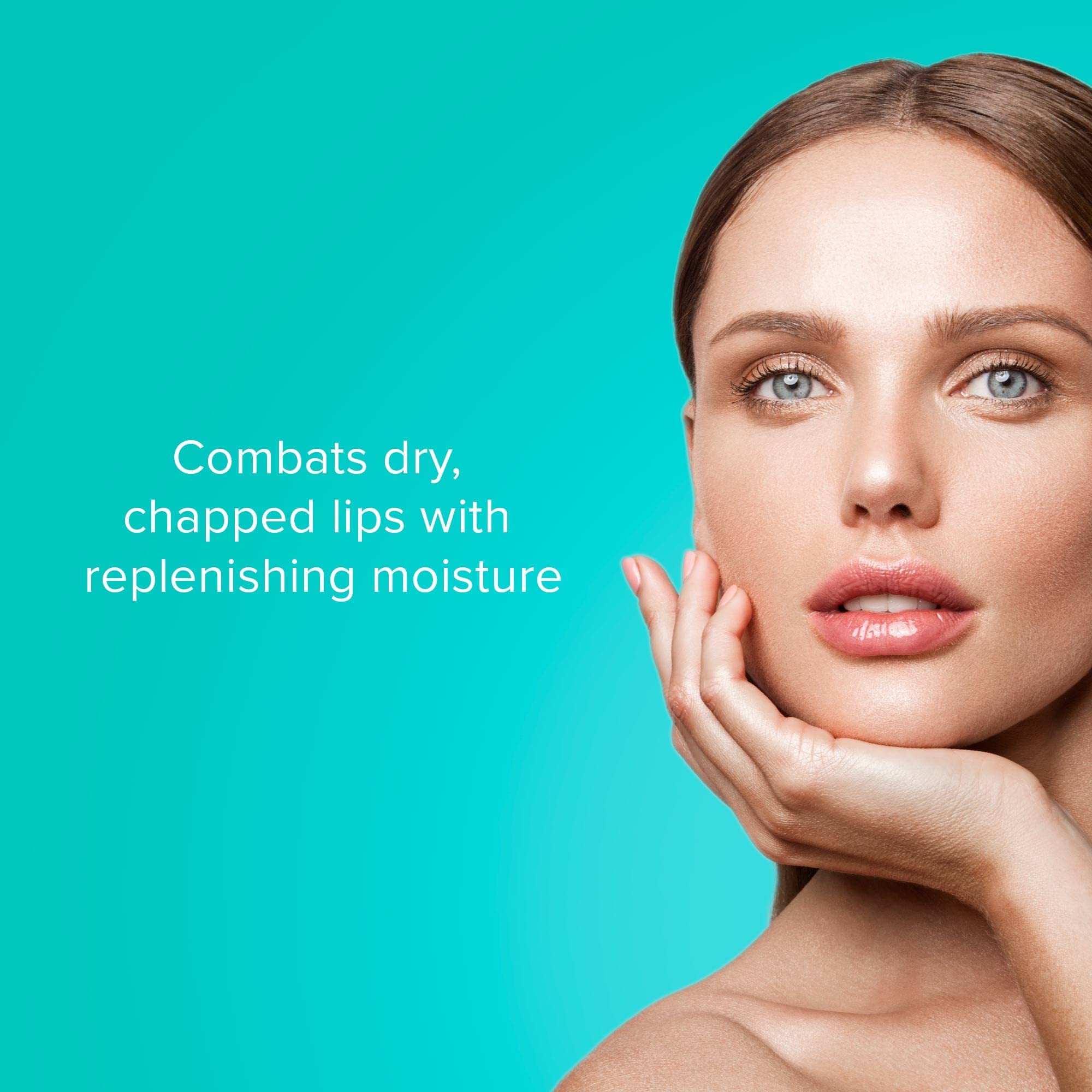 ClarityRx Daily Dose of Water Lip Treatment lip balm in 0.4 oz container, moisturizing and hydrating for smooth lips