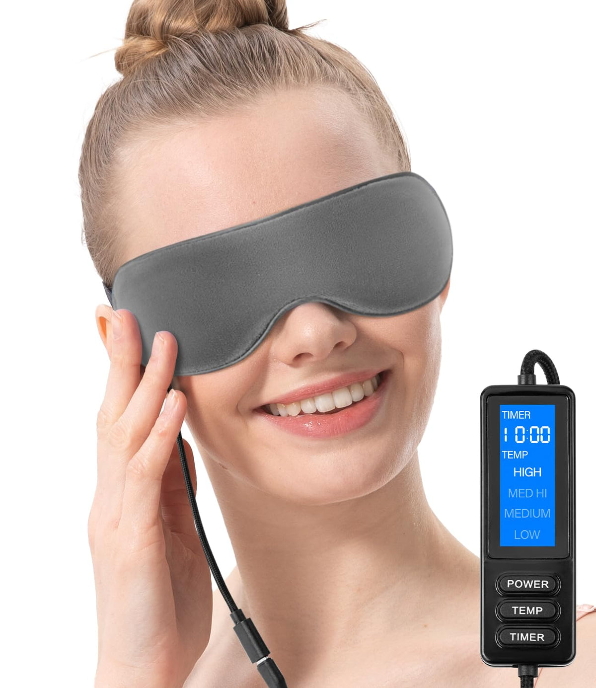 Aroma Season Heated Eye Mask, Warm Eye Compress for Daily Use, Eyelid Warming for Eye Comfort – product photo (Masks)