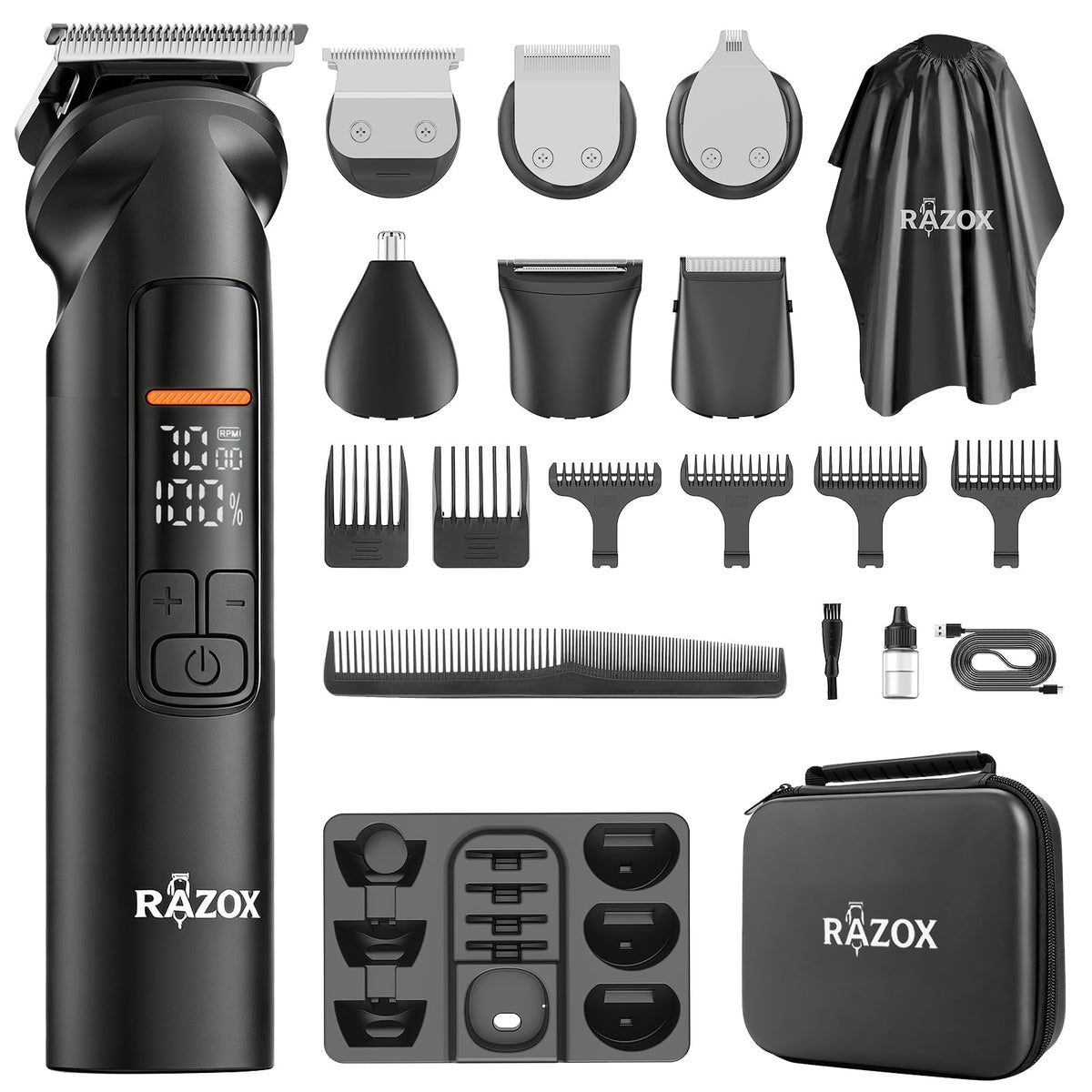 Beard Trimmer for Men - RAZOX Official Imagery - 1