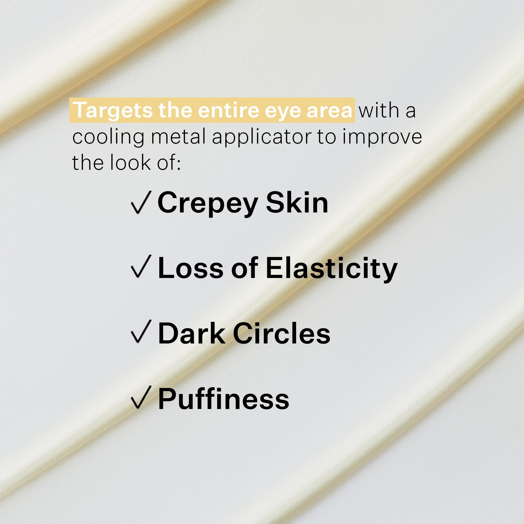 StriVectin Peptight® 360° eye serum in a 1 oz bottle with applicator, designed for tightening and brightening the eye area.