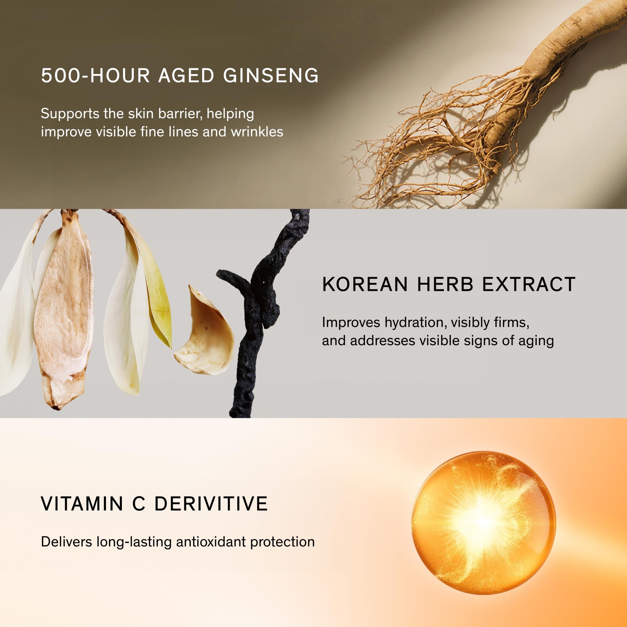 Sulwhasoo First Care Activating Serum with Ginseng, a hydrating Korean skin serum for fine lines, dullness, and dry skin.