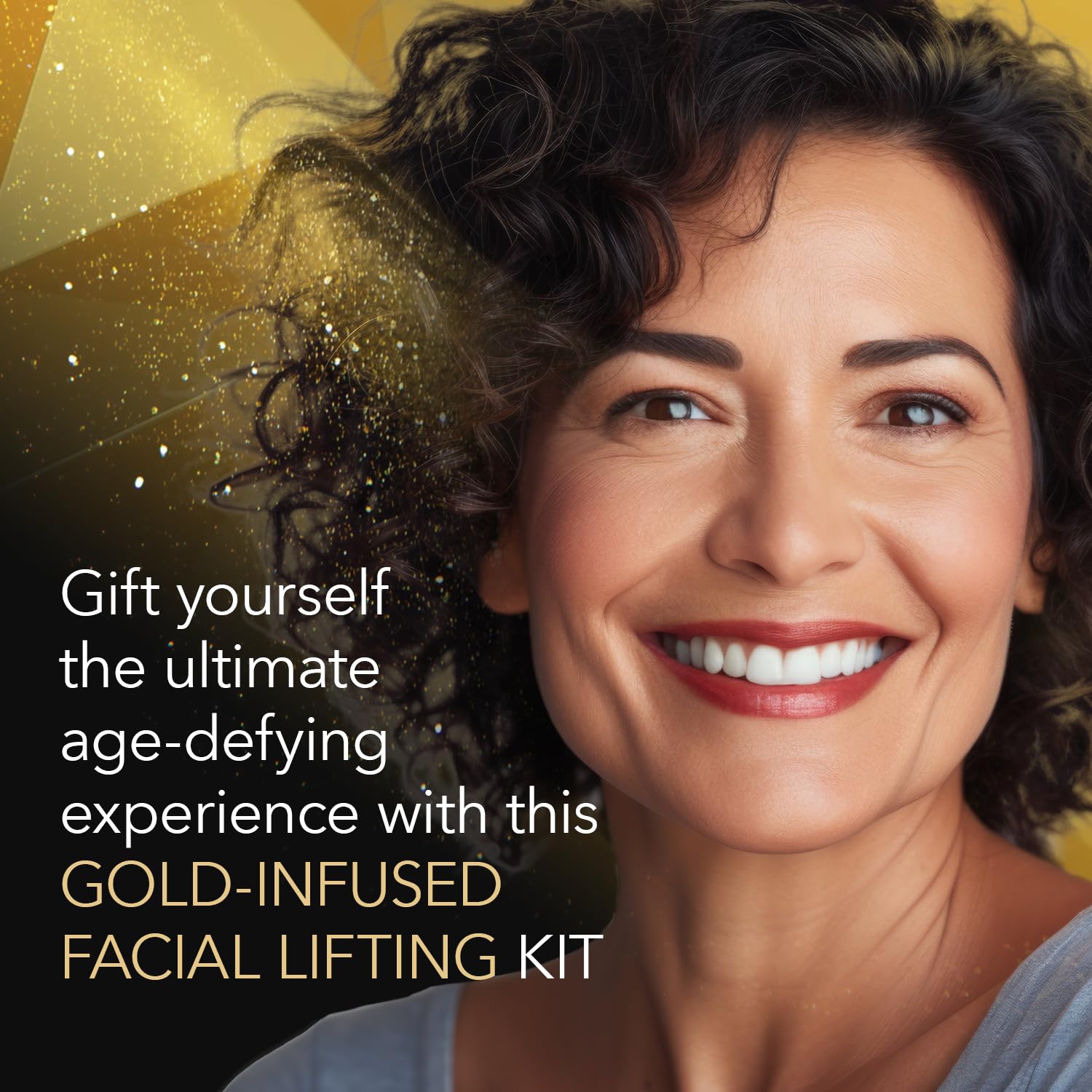 Cicatricure Gold Lift day and night moisturizer gift pack with anti-aging skin care, 1.7 oz each, in elegant packaging