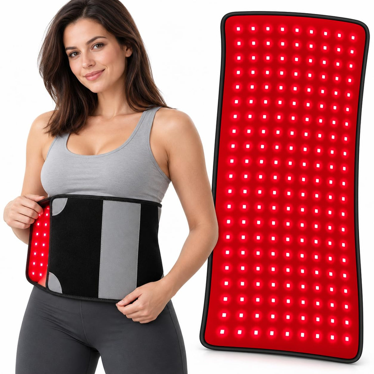 Xovcpa Red Light Therapy Pad for Body, 660nm & 850nm Infrared Mat – product photo (Light Therapy)