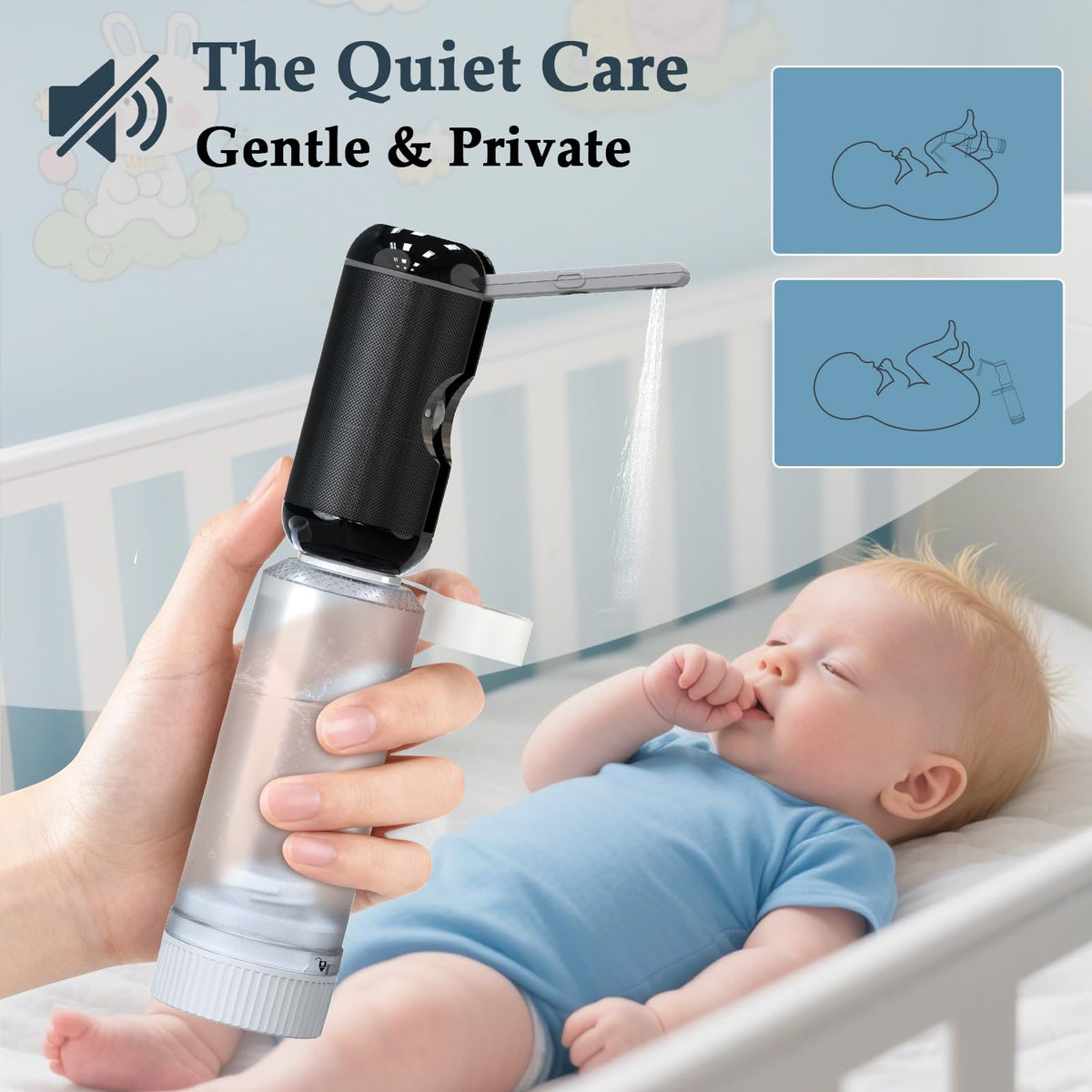 Portable Bidet for Travel Rechargeable Waterproof Sprayer - jutimer Official Imagery - 5