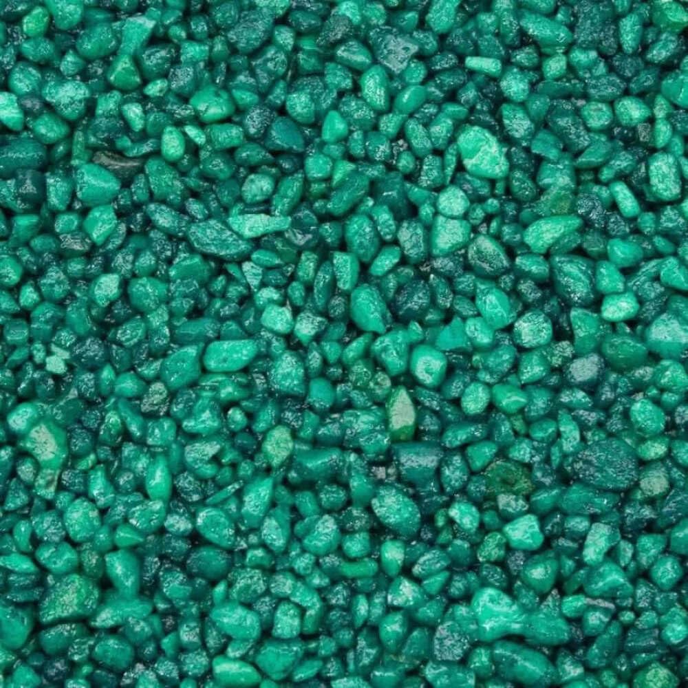 Estes Spectrastone Special Green Aquarium Gravel for Freshwater Aquariums, 25-Pound Bag – product photo (Gravel)