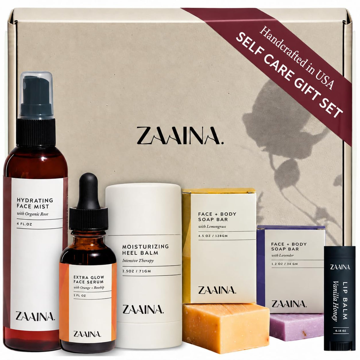 ZAAINA Self Care Gift Box for Women | Spa Gift Set | Relaxation Bath Set – product photo (Sets &amp; Kits)