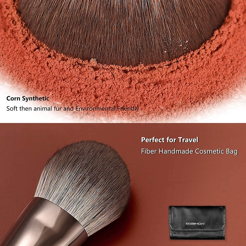 Professional Makeup Brush Set, Eigshow Makeup Brushes Perfect for Foundation Face Powder Blending Blush Bronzer Eyeliner