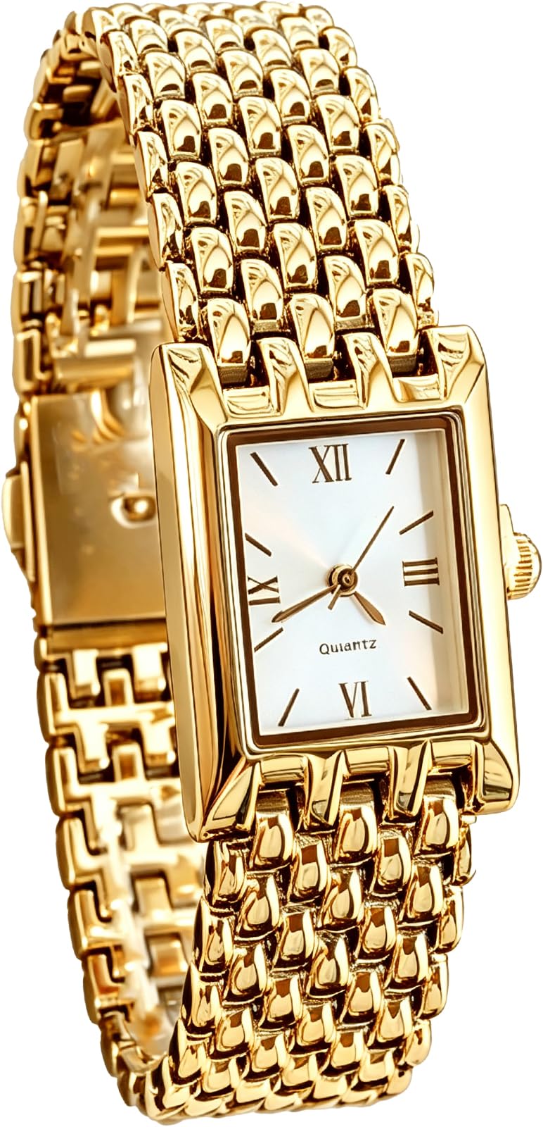 VILKFY Vintage Watch for Women Ladies Quartz Stainless Steel Bracelet