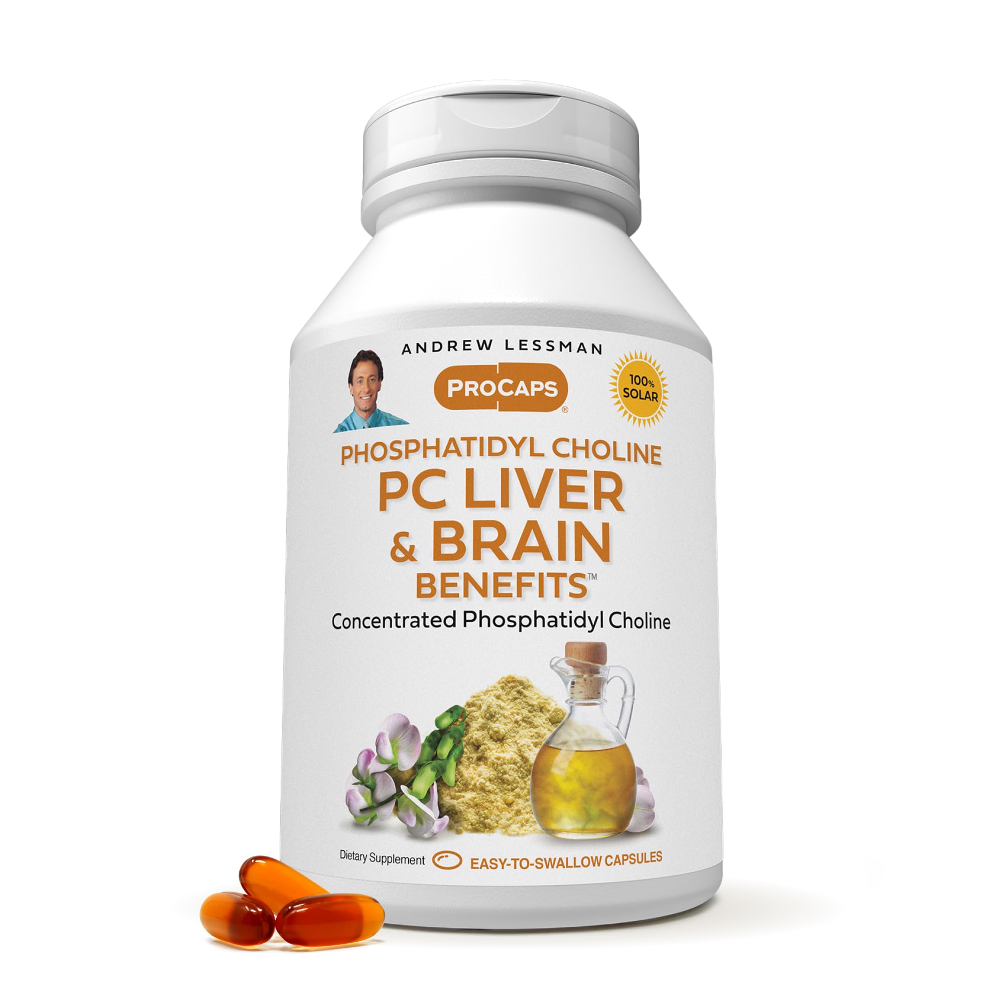 Andrew Lessman ProCaps PC Liver & Brain Benefits 360 Softgels