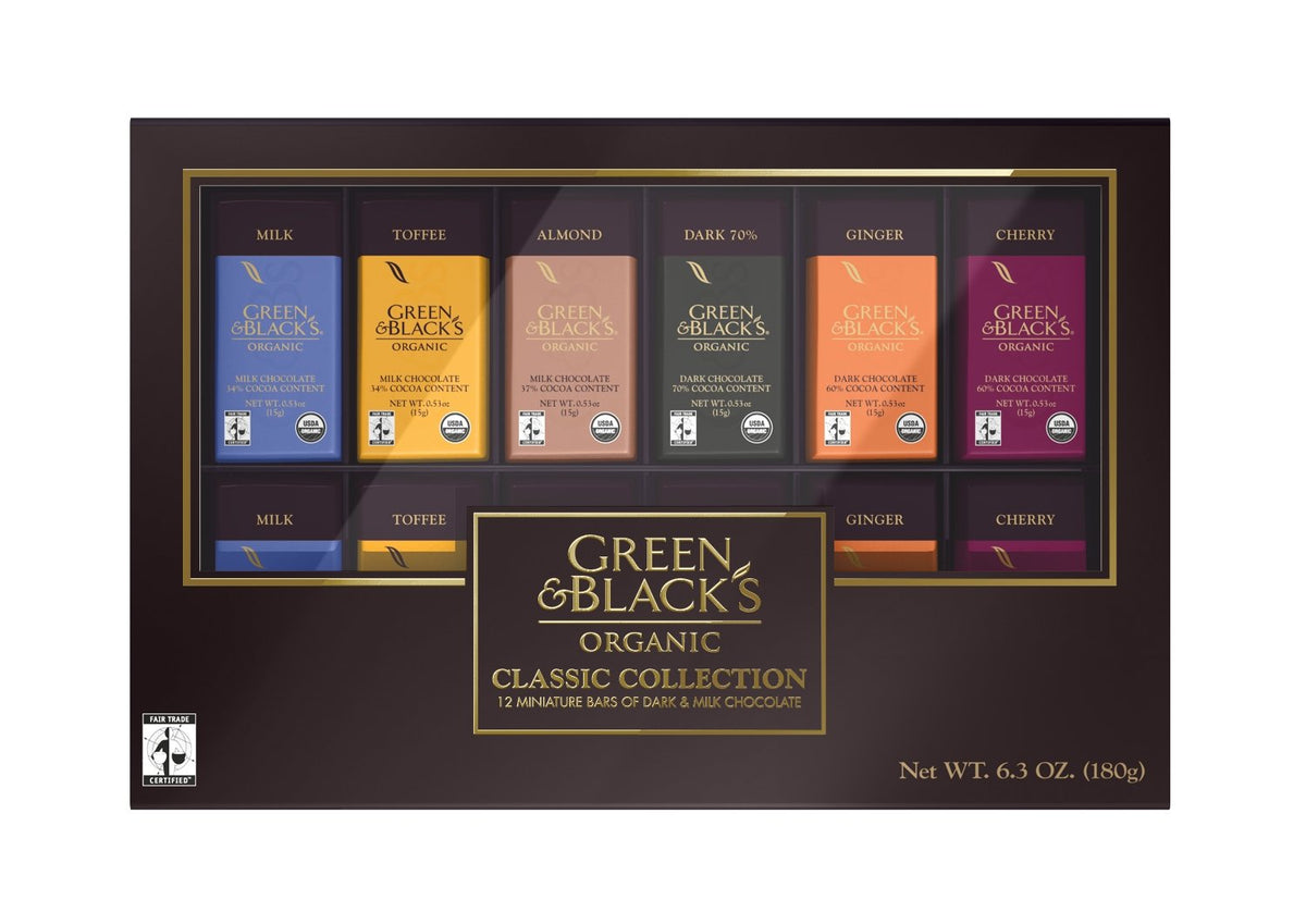 Green Black s Organic Classic Collection 6 34oz Gift Box - Green & Black's Official Imagery - 2