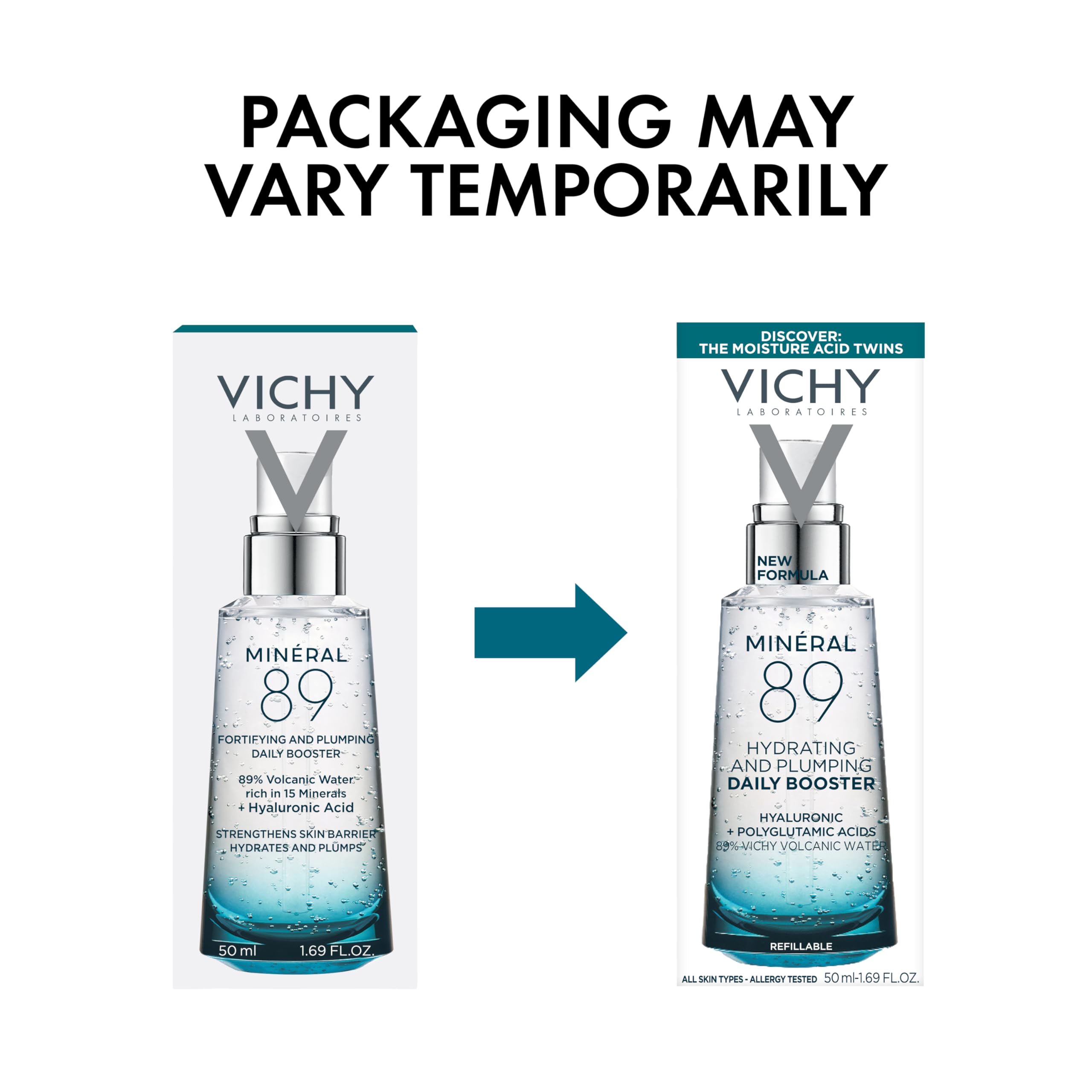 VICHY Minéral 89 Hyaluronic Acid Booster Serum 1.7oz