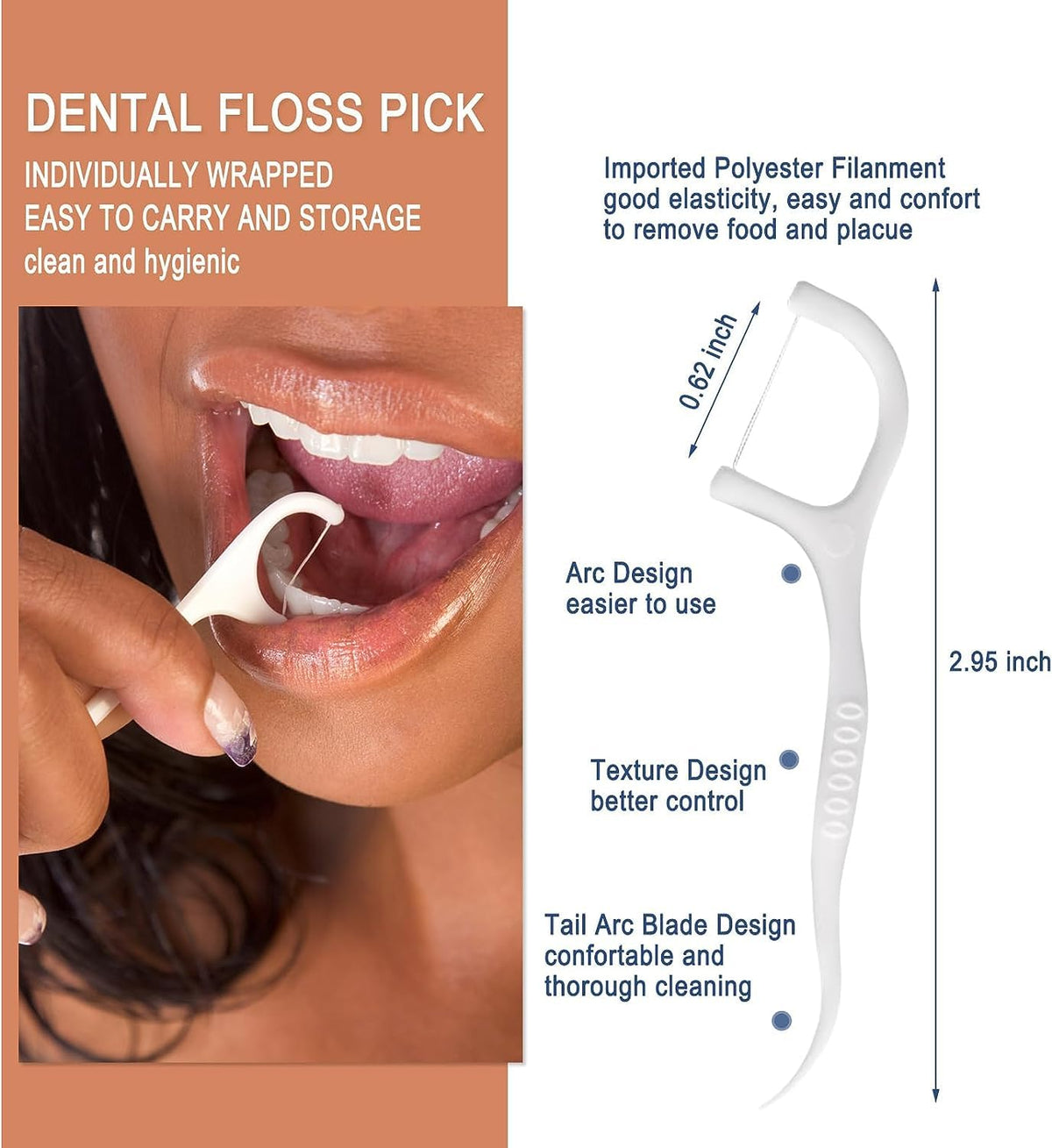 200pcs Disposable Toothbrushes with Toothpaste Floss 2 - HQSLsund Official Imagery - 6