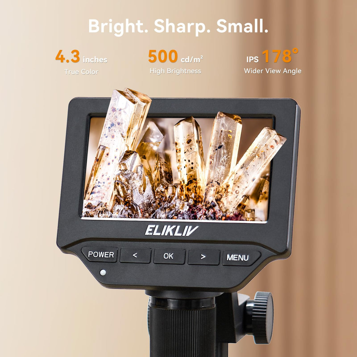 Elikliv EDM4C Coin Microscope with Scale 4 3 Weighing - Elikliv Official Imagery - 5