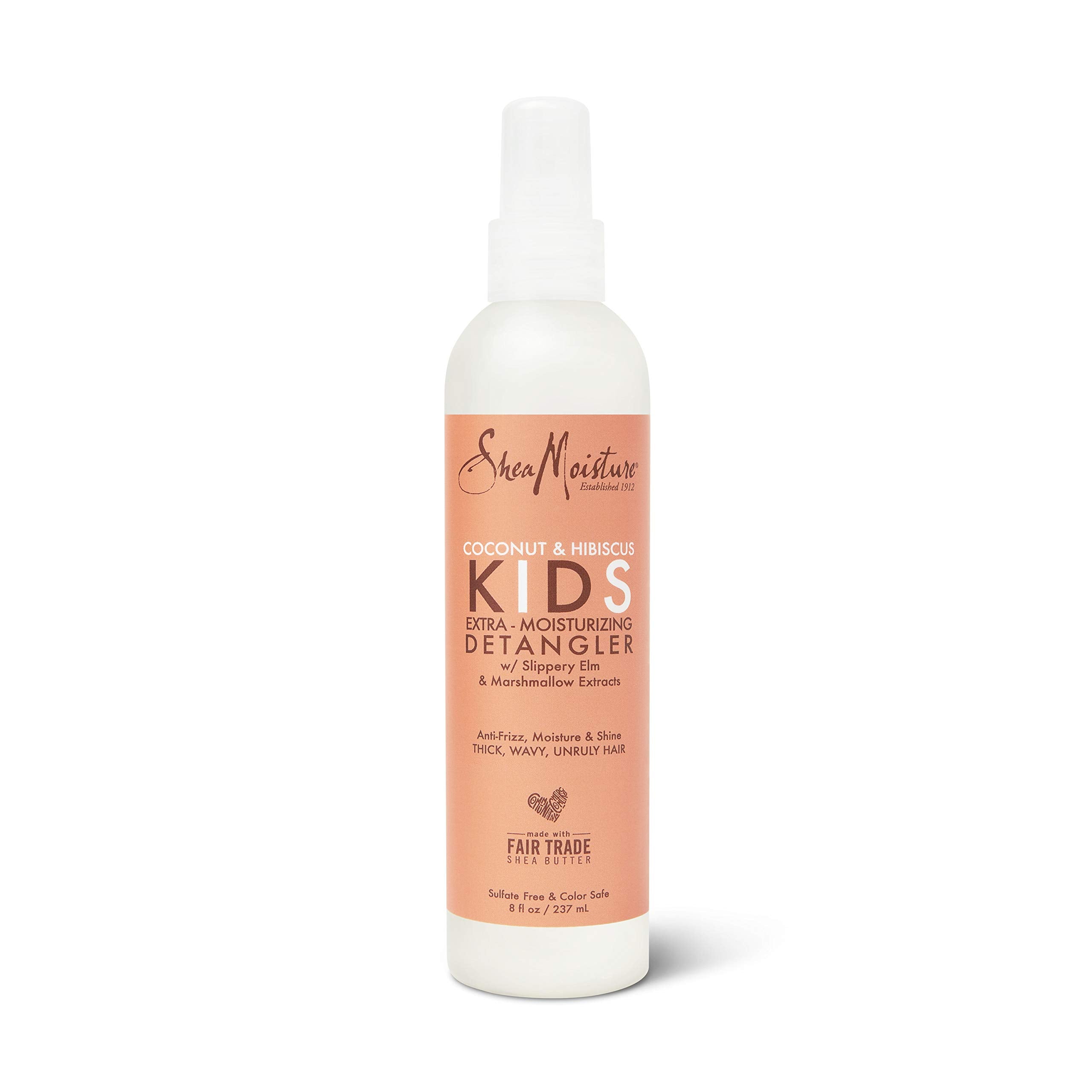 SheaMoisture Kids Curl Care Collection 3-piece set with gentle shampoo, conditioner, and curl cream for kids' curly hair.