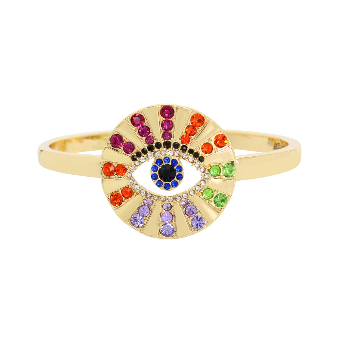 Betsey Johnson Womens Motif Bangle Bracelet – full view, size One Size