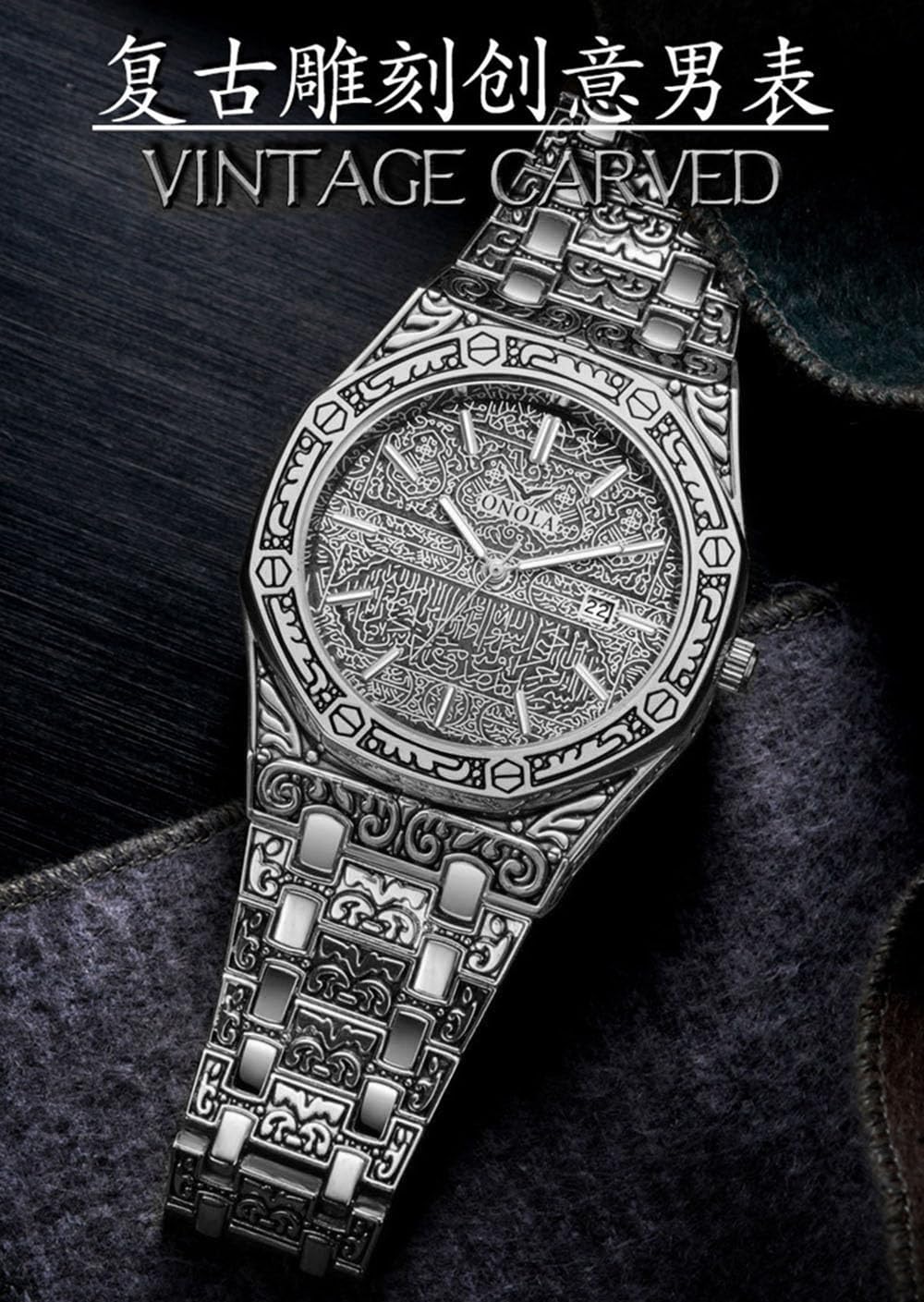 HUNRUY – Wrist Watches on display