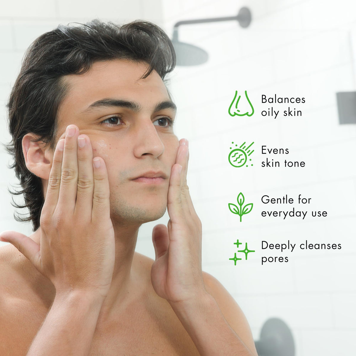 Tiege Hanley Advanced Acne Care Men s Skin Care Set Level 2 - Tiege Hanley Official Imagery - 6