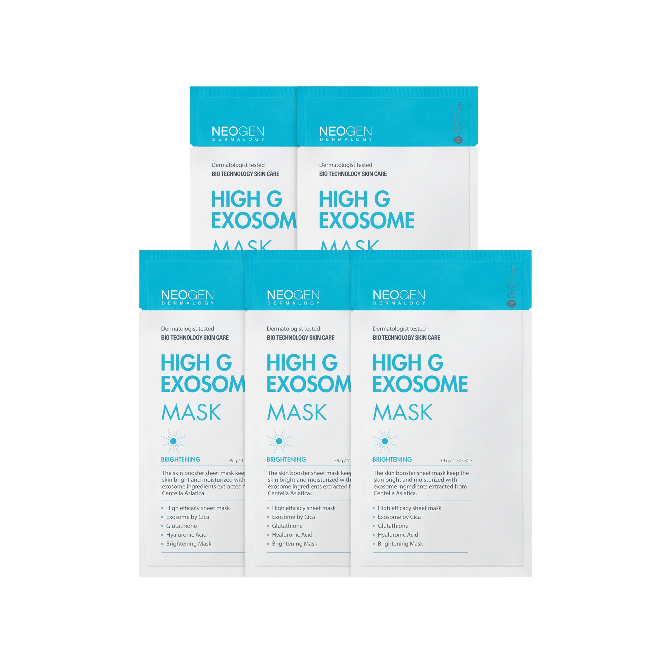 [K-Beauty] NEOGEN DERMALOGY High G Exosome Mask Sheet (39g. 5 - Product Imagery