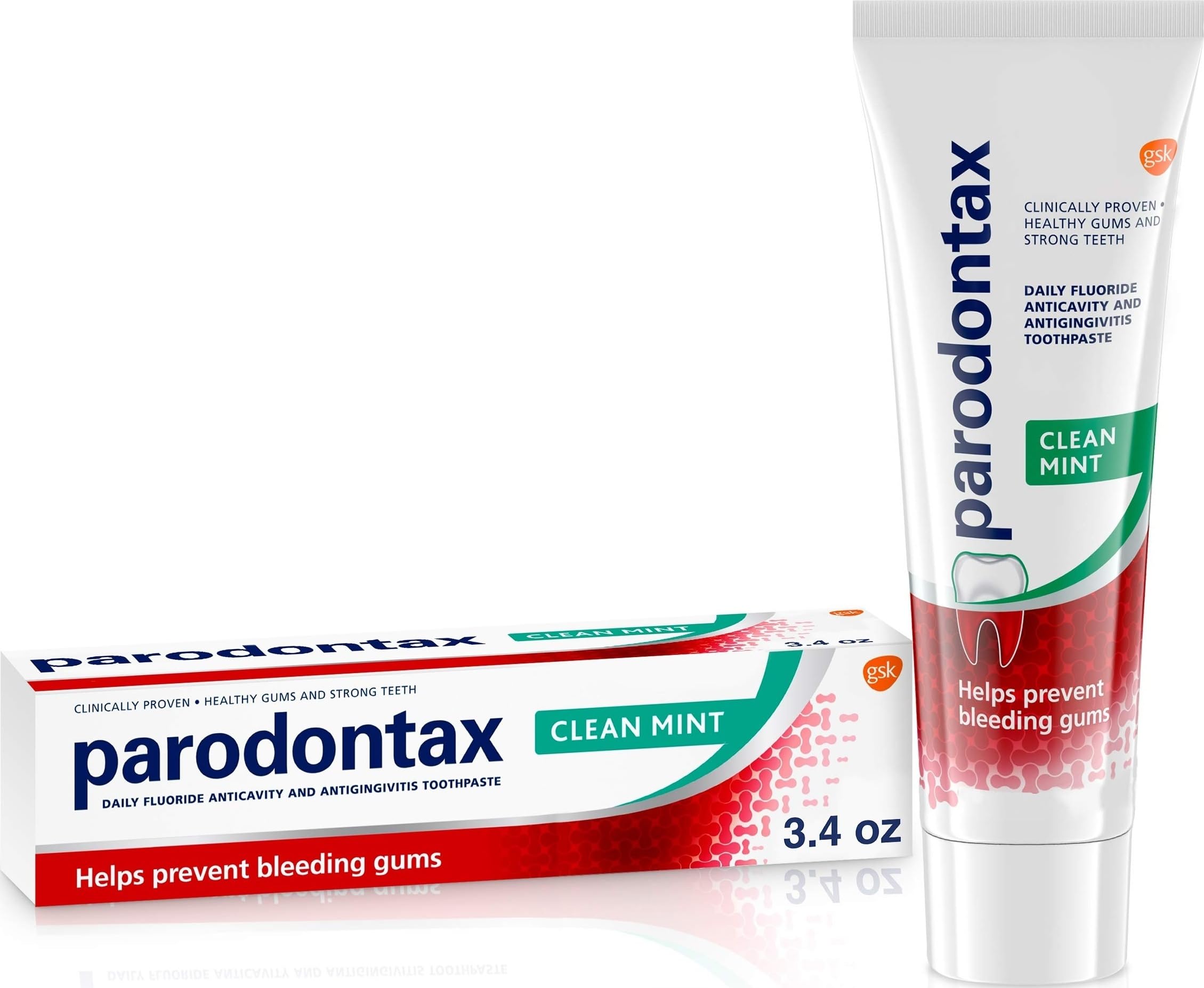 Parodontax Toothpaste for Bleeding Gums, Gingivitis Treatment - Product Imagery