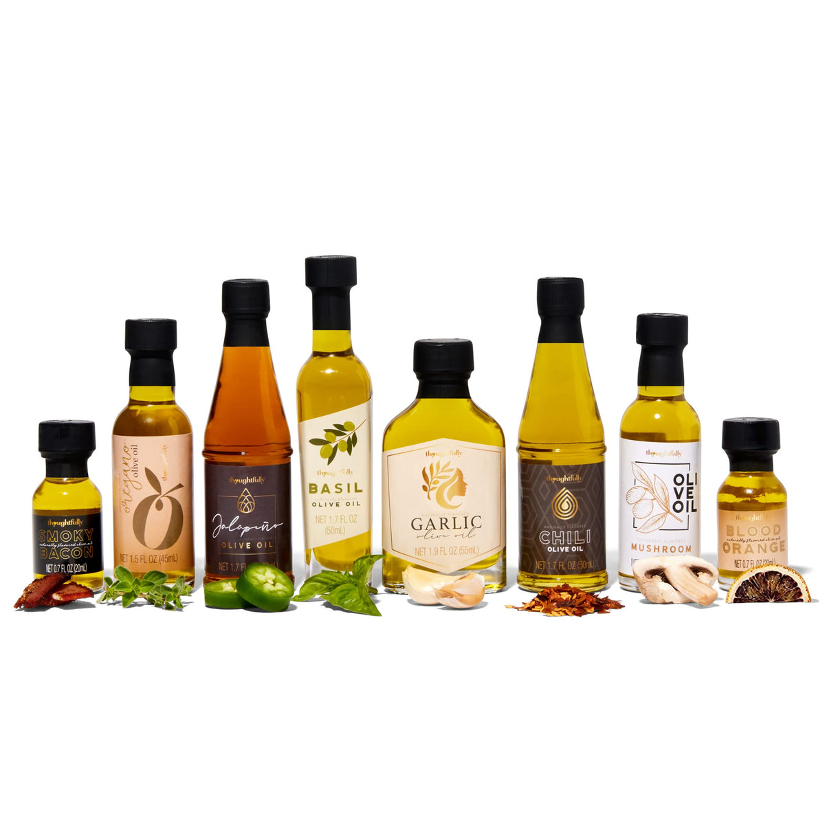 Olive Oil Sampler Gift Set Gourmet Flavored Collection Set - Thoughtfully Official Imagery - 4