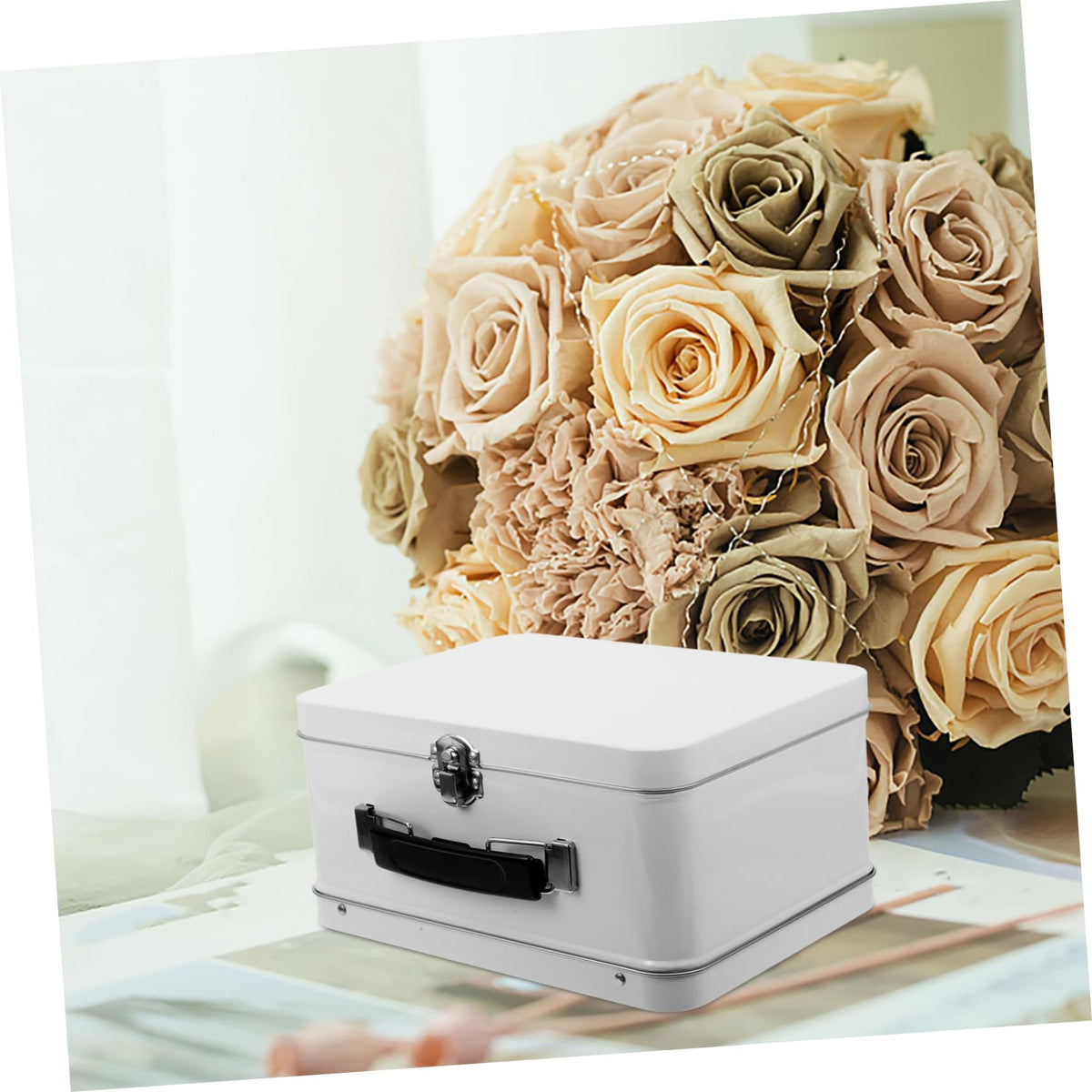 Levemolo 3pcs Suitcase Shaped Trinket Storage Box for - Levemolo Official Imagery - 5