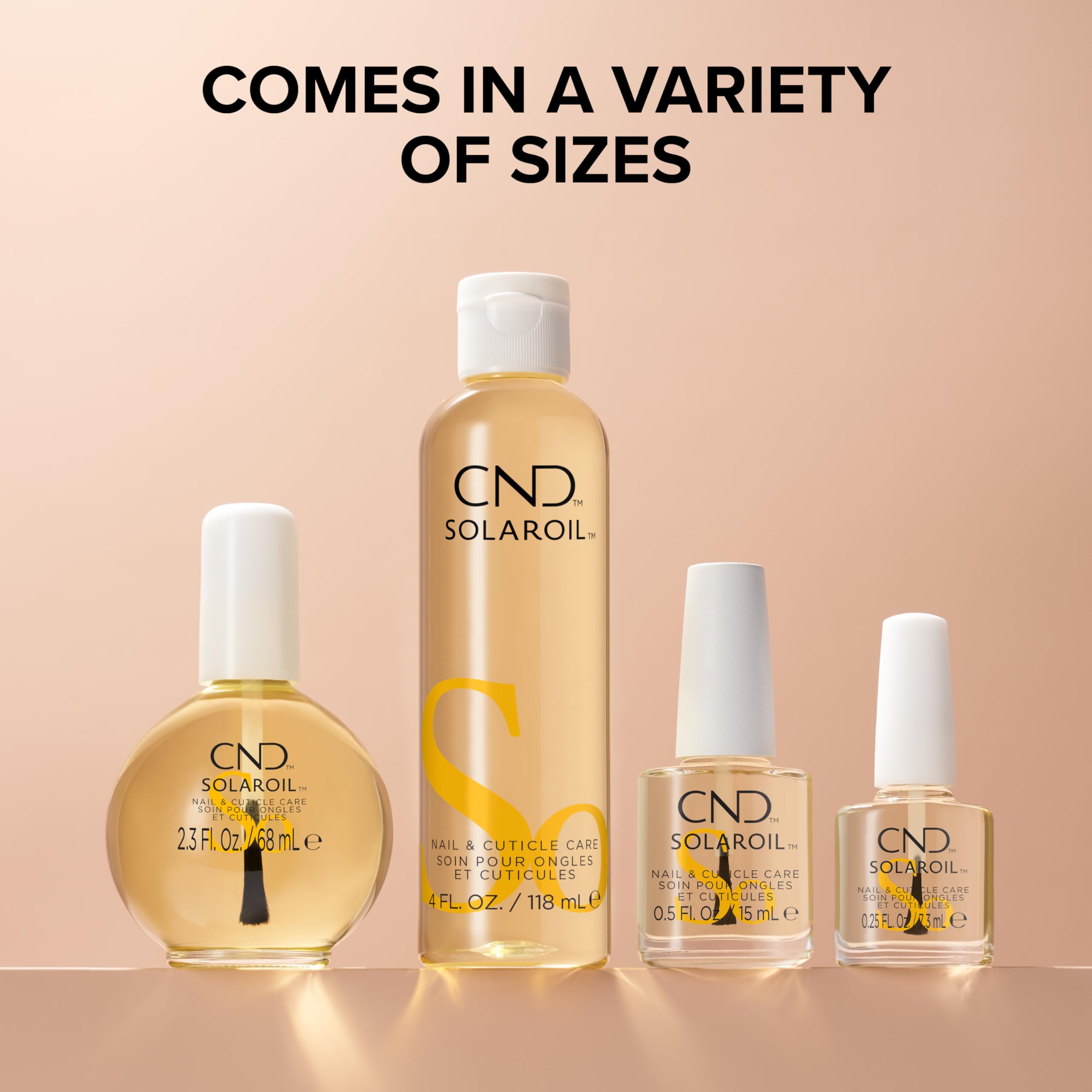 CND SolarOil Cuticle Oil, Nail & Cuticle Care, 0.25 fl oz